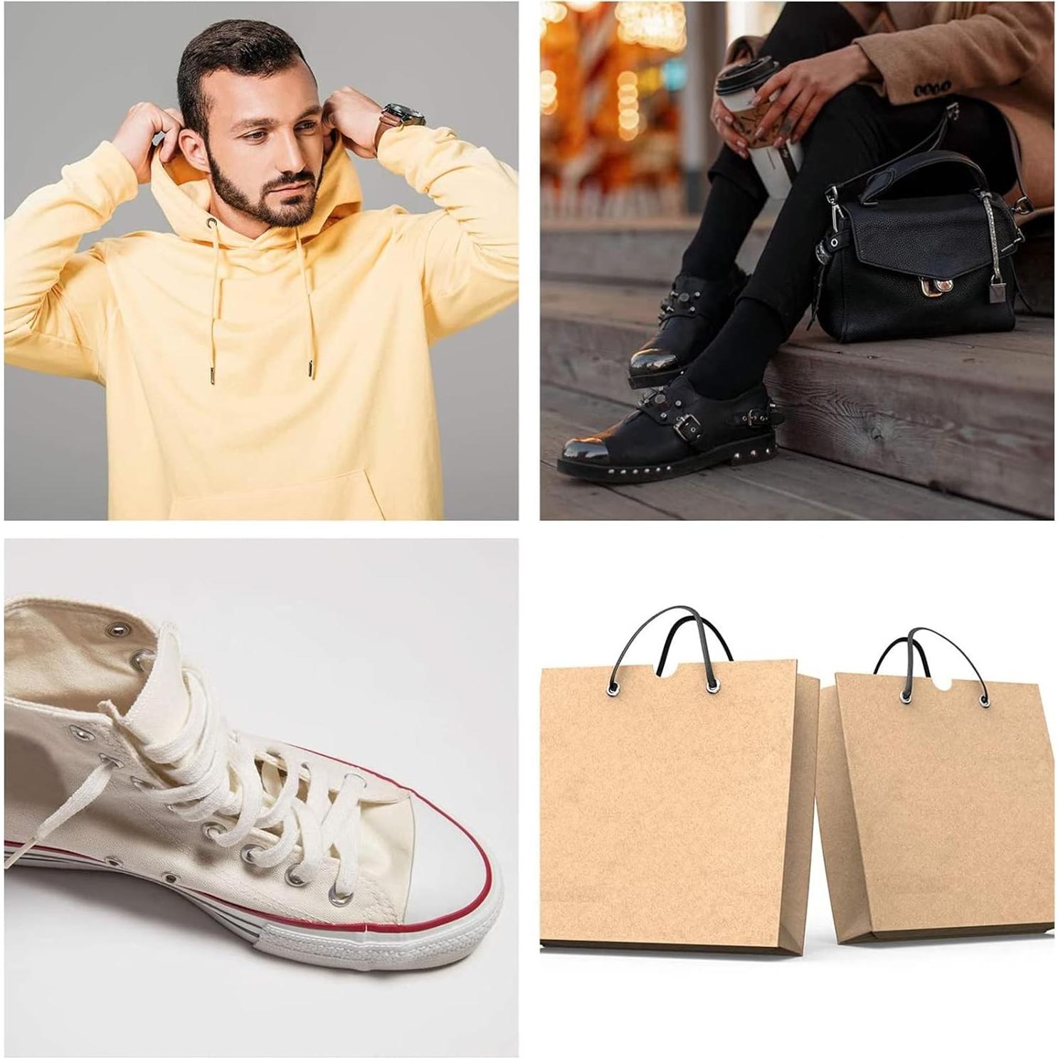 Kit de Ojetes Bememo 200 Juegos 6 mm con Herramientas y Caja