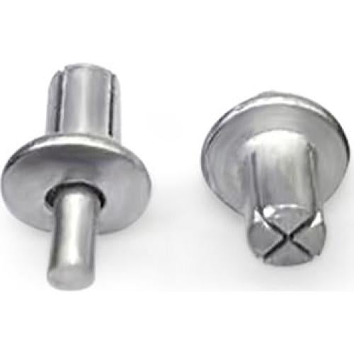 120 Remaches de Aluminio Knock-On 4.76mm y 6.35mm Baudelun