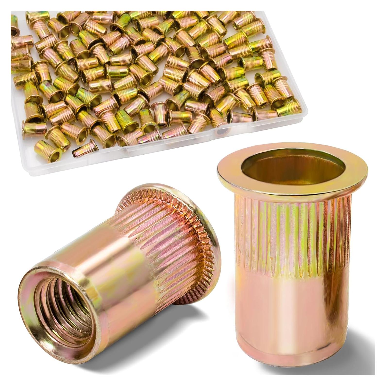 Tuerca Remachadora 1/4-20 Vifmy 115 Pcs Acero Galvanizado