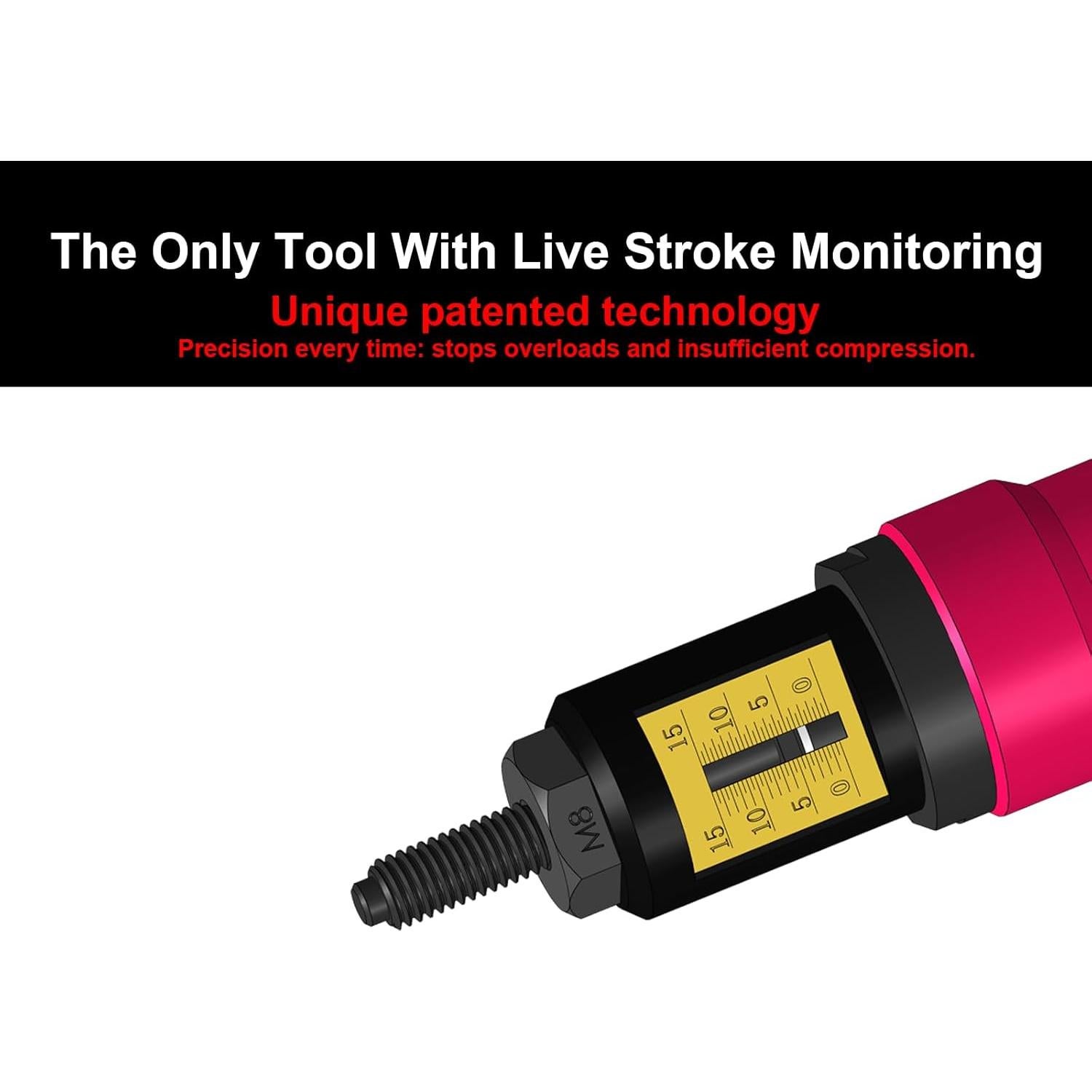 Adaptador de Taladro Corwin X1S con 150 Tuercas Rivet