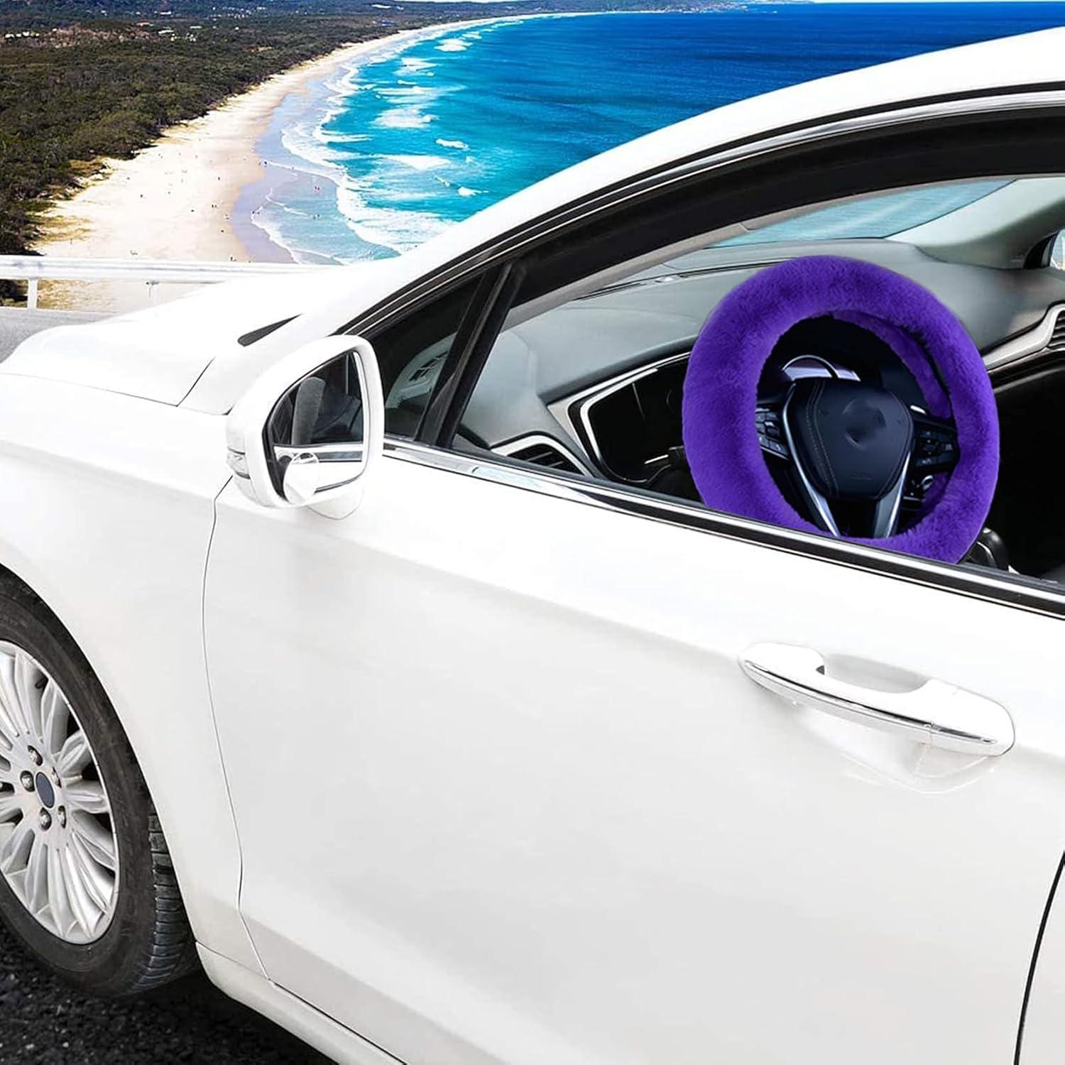 Funda de Volante Esponjosa LUOYOYY 38 cm Púrpura para Mujeres