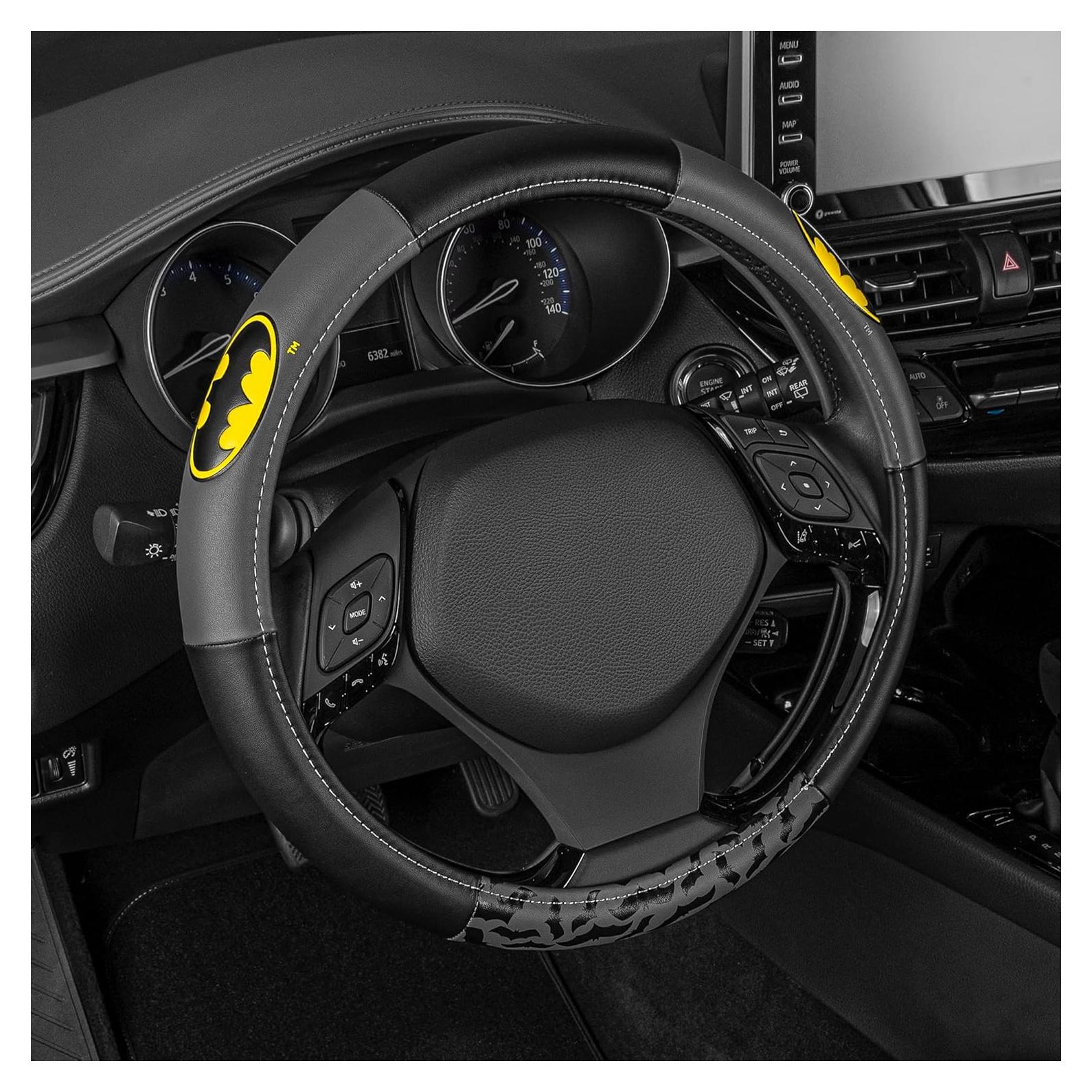 Cubierta de Volante BDK Batman - Ergonomía Universal 36.8-39.4 cm