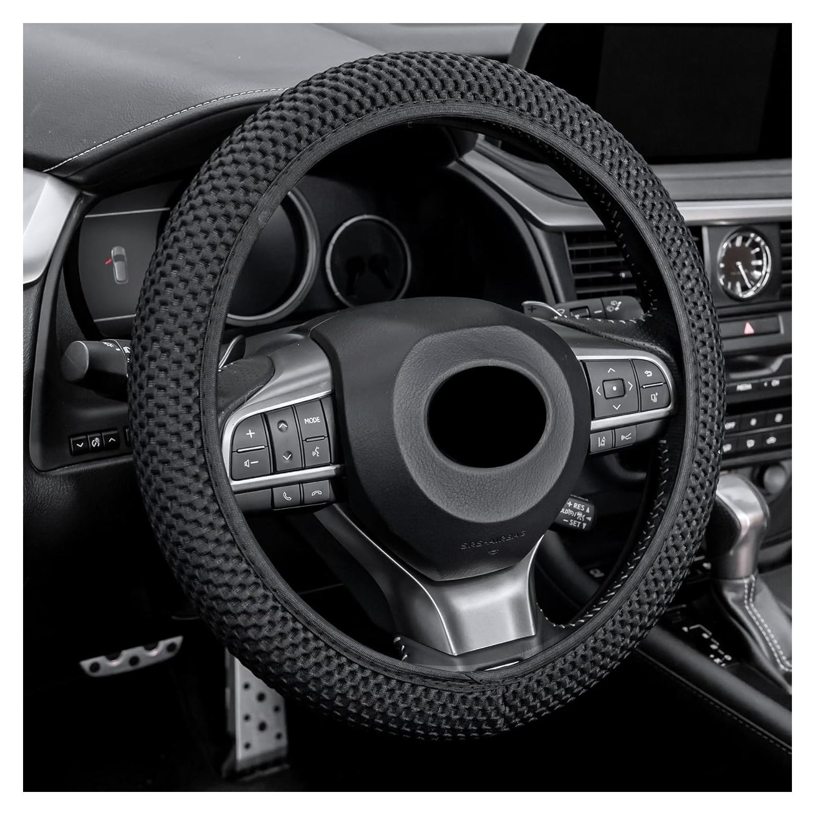 Funda de Volante Elástica alpmosn Microfibra Antideslizante