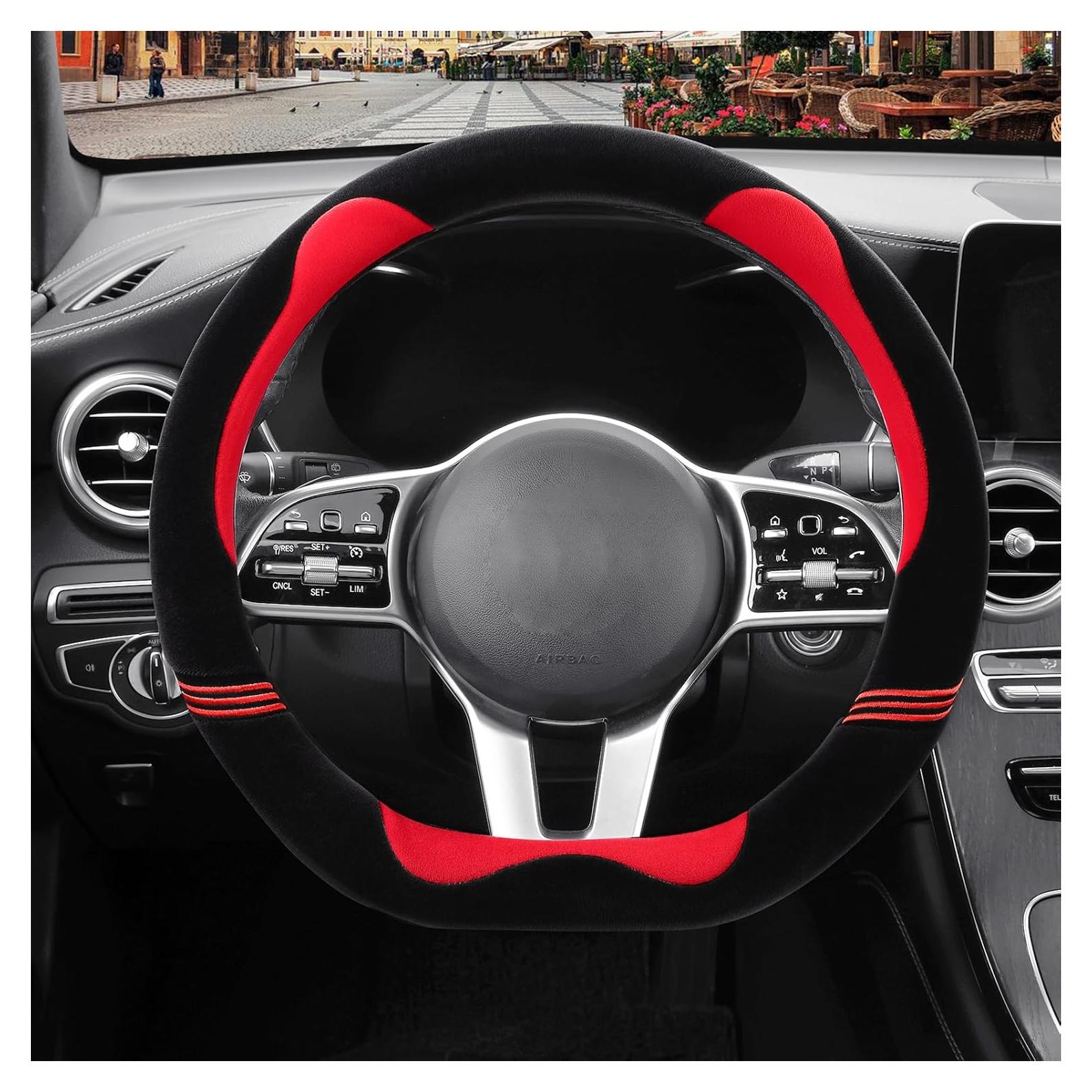 Cubierta de Volante Binsheo Tipo D 37-38 cm Antideslizante