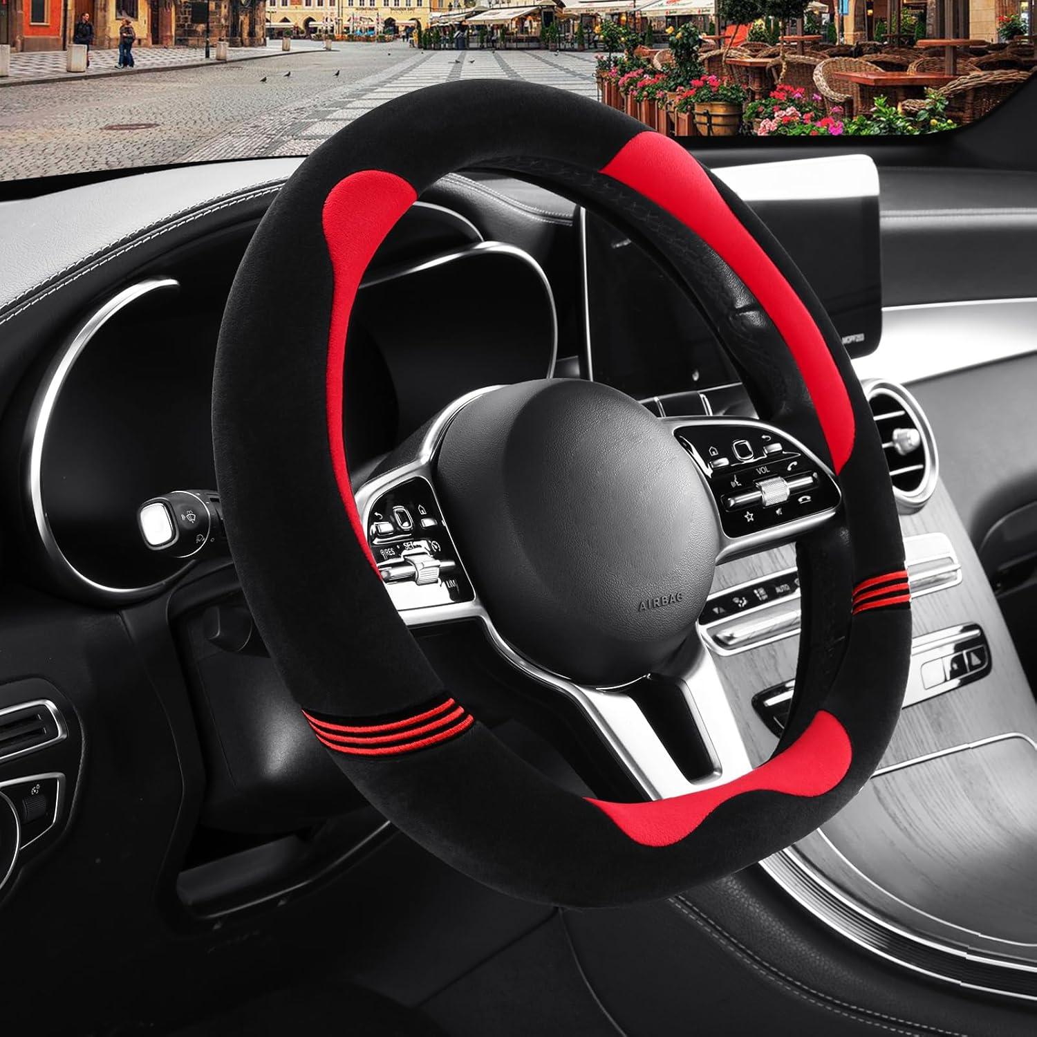 Cubierta de Volante Binsheo Tipo D 37-38 cm Antideslizante