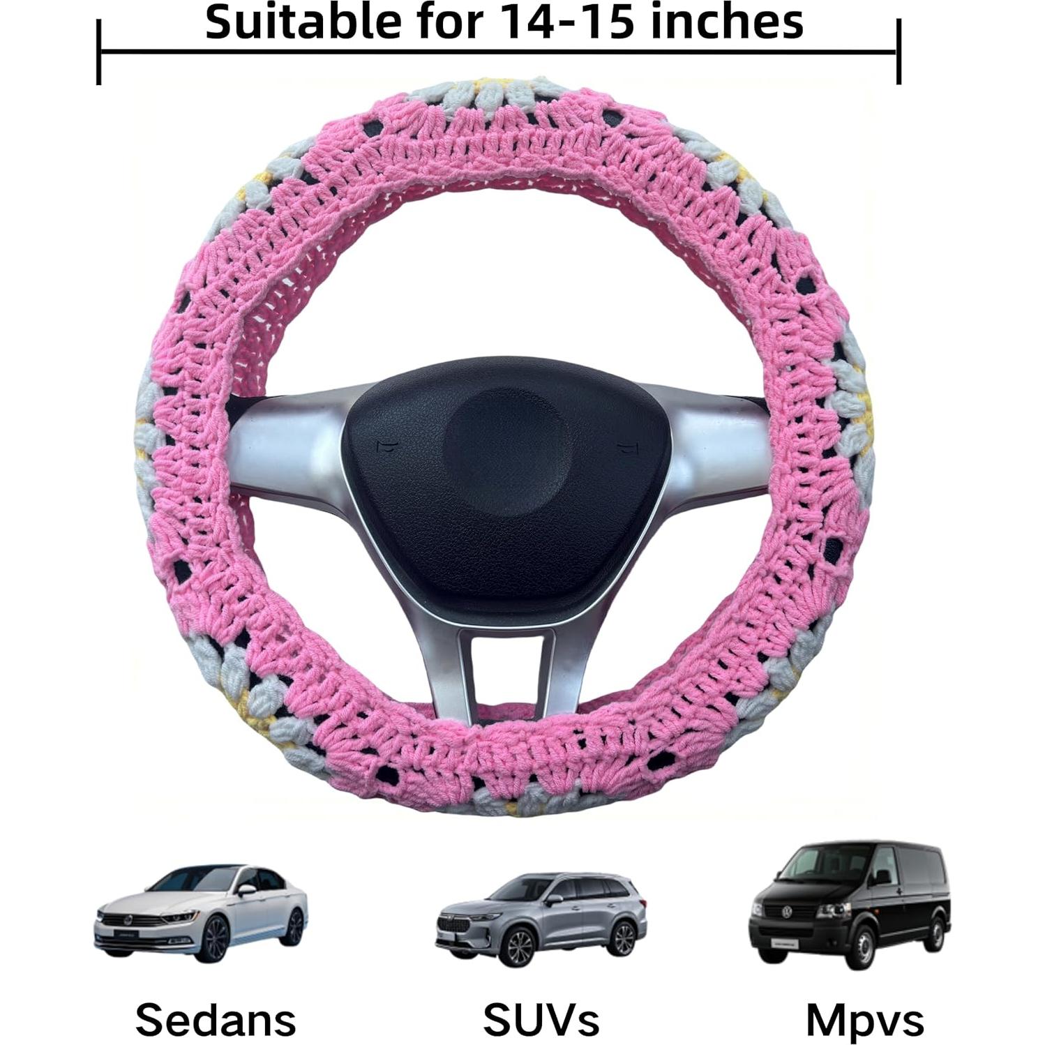 Cubierta de Volante Boho Younger Fay Fay 14-15" Rosa