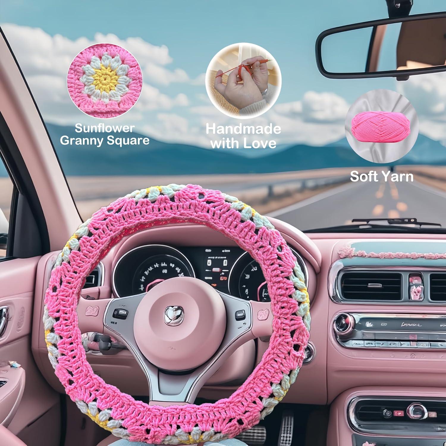 Cubierta de Volante Boho Younger Fay Fay 14-15" Rosa