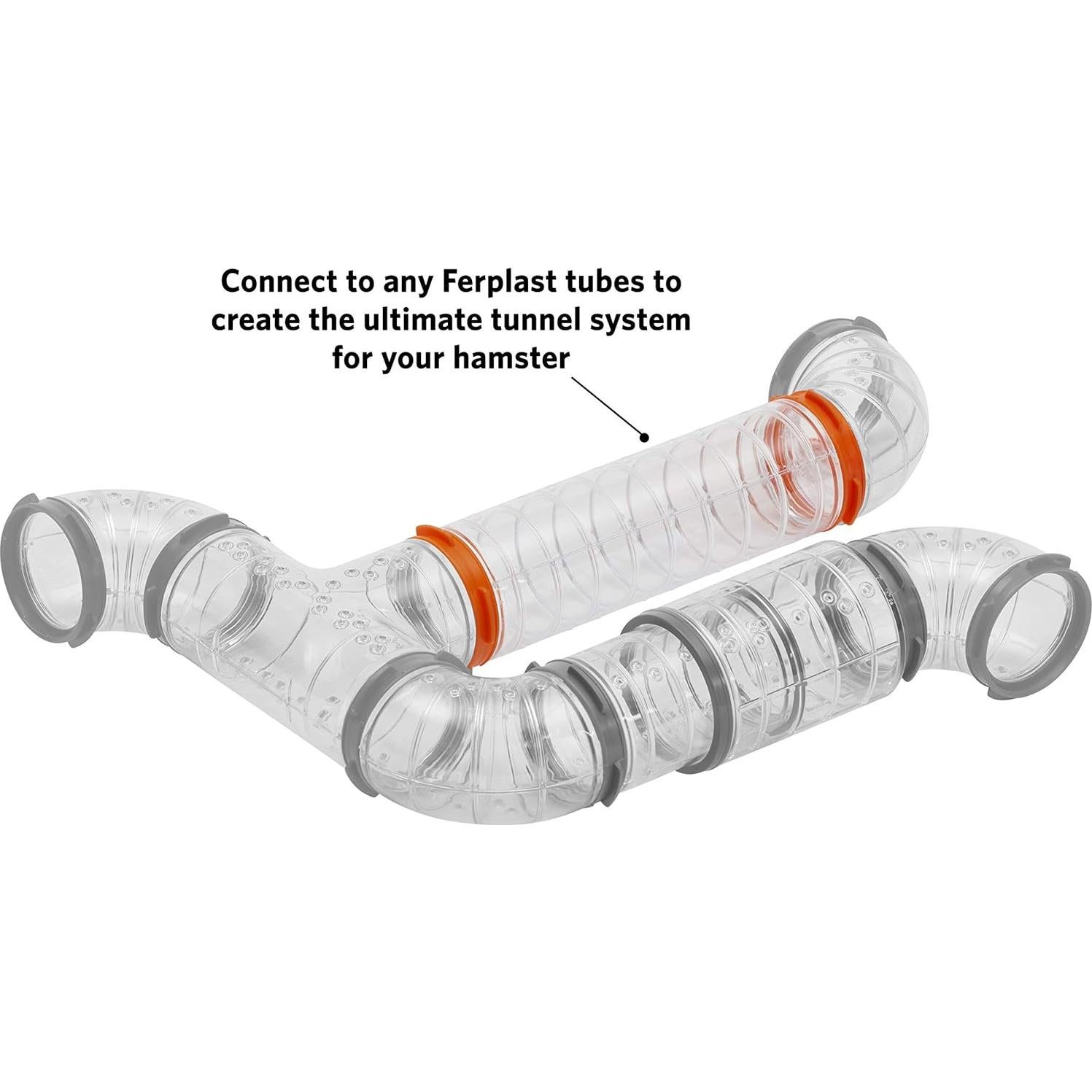 Tubo de Juego Recto para Hámster Ferplast 21.1 cm Diámetro 6.1 cm