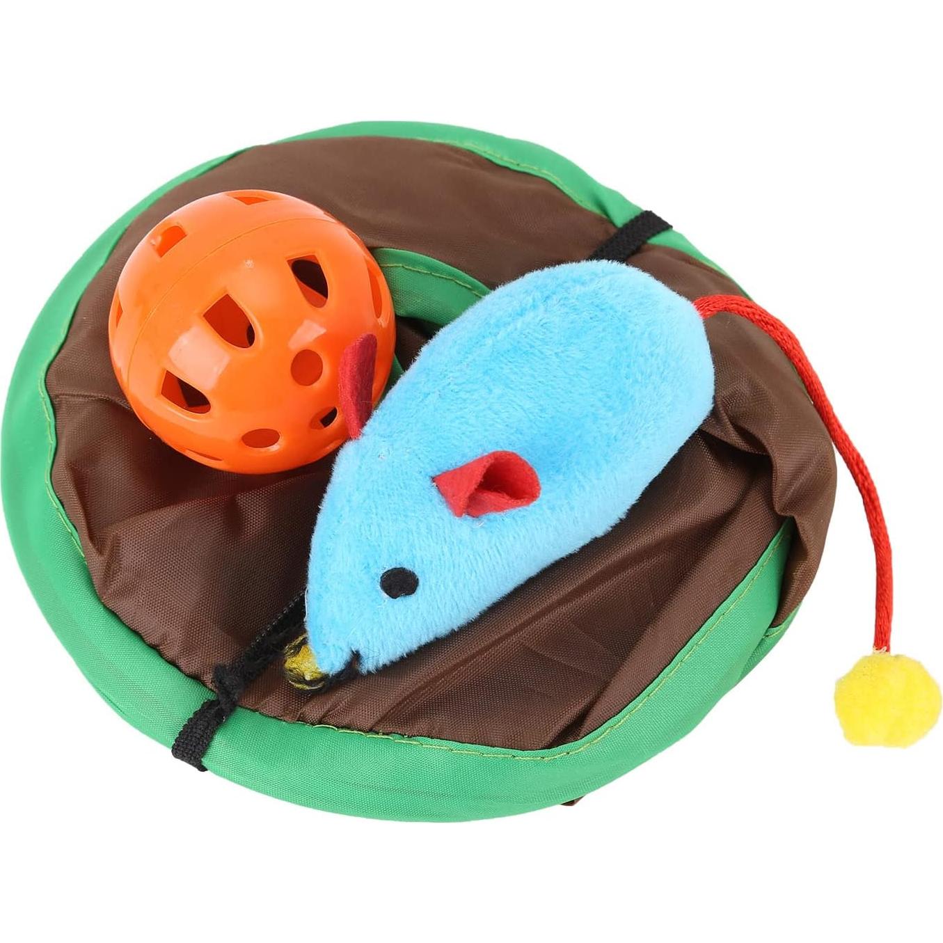 Juguete Interactivo para Gatos Alnicov 9 Agujeros de Poliester