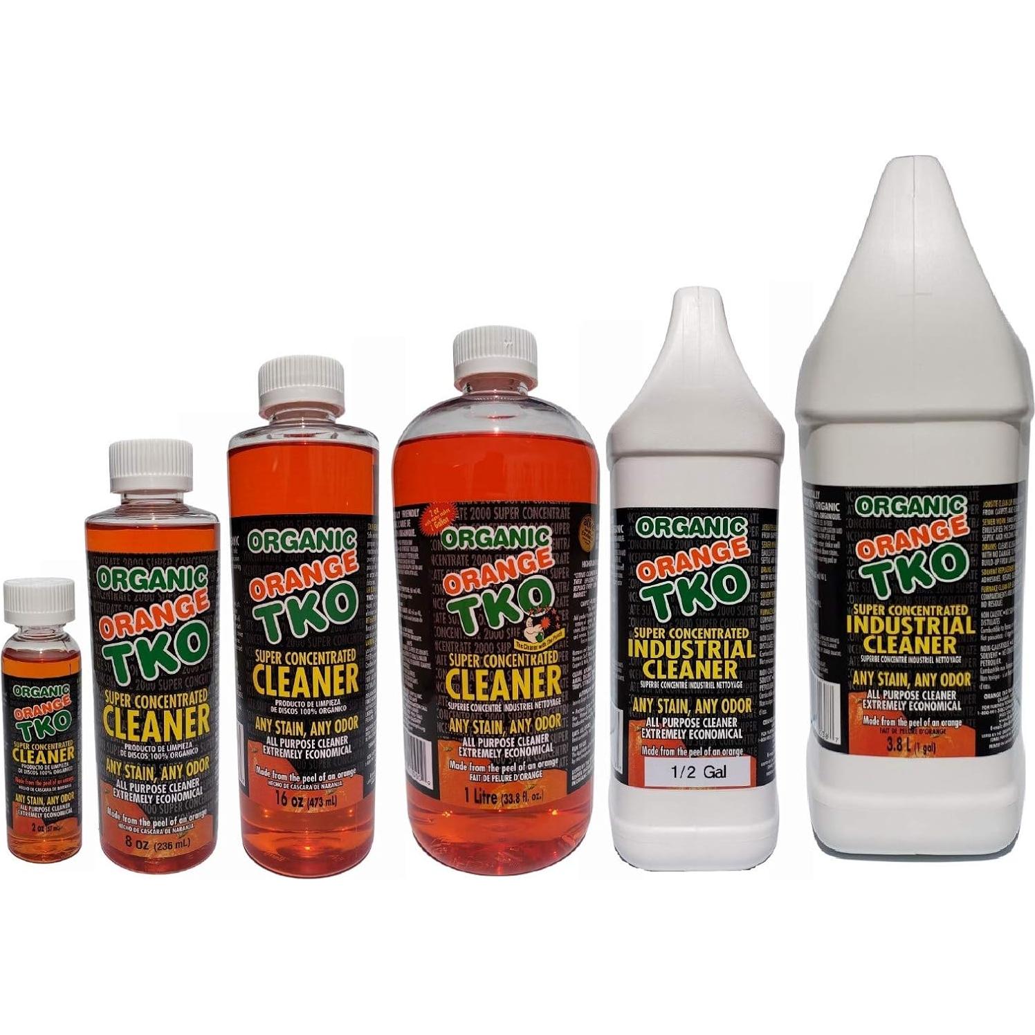 Limpiador Concentrado Naranja TKO 227g - Ecológico y Seguro