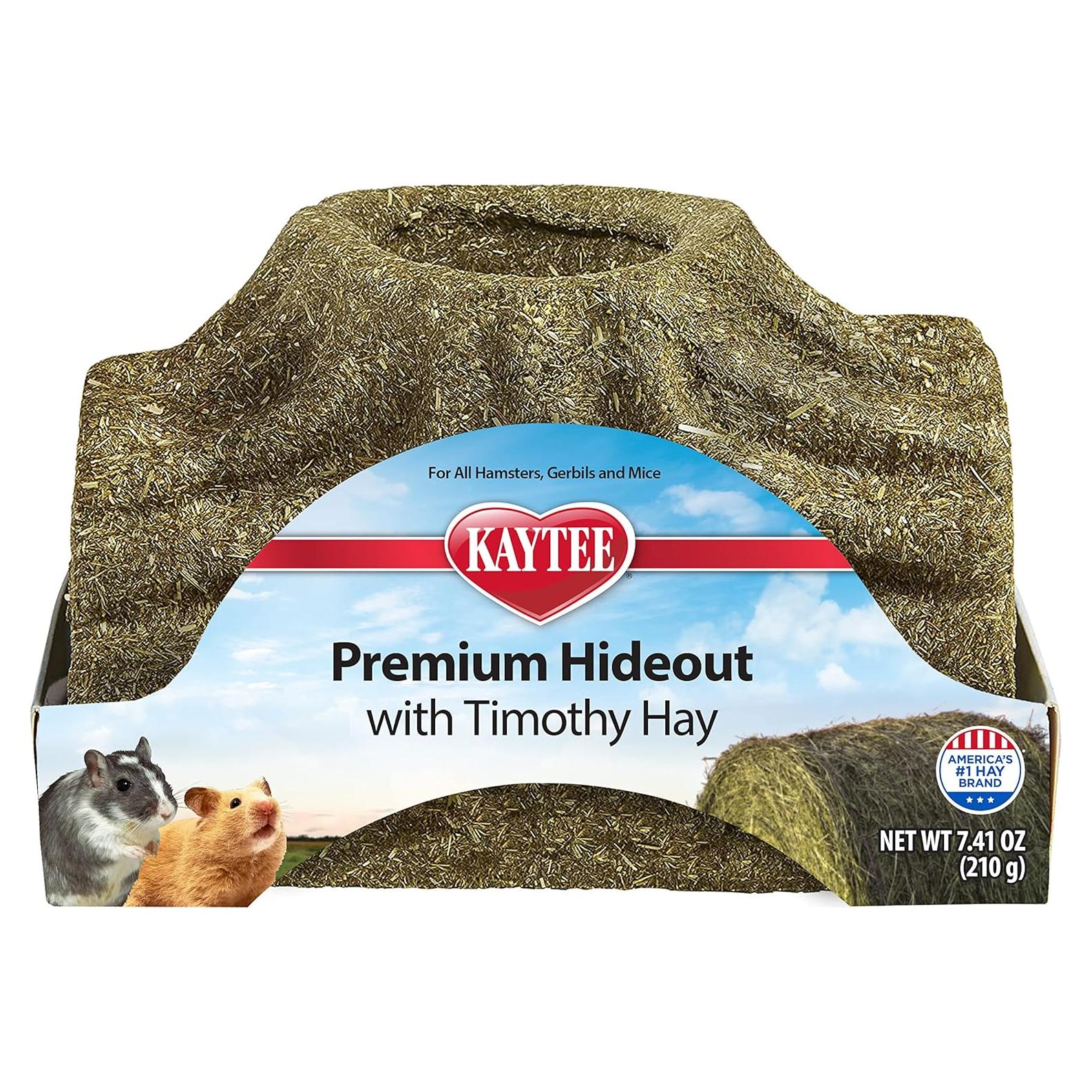 Escondite Comestible Kaytee de Heno de Timotea para Hámsters y Gerbiles