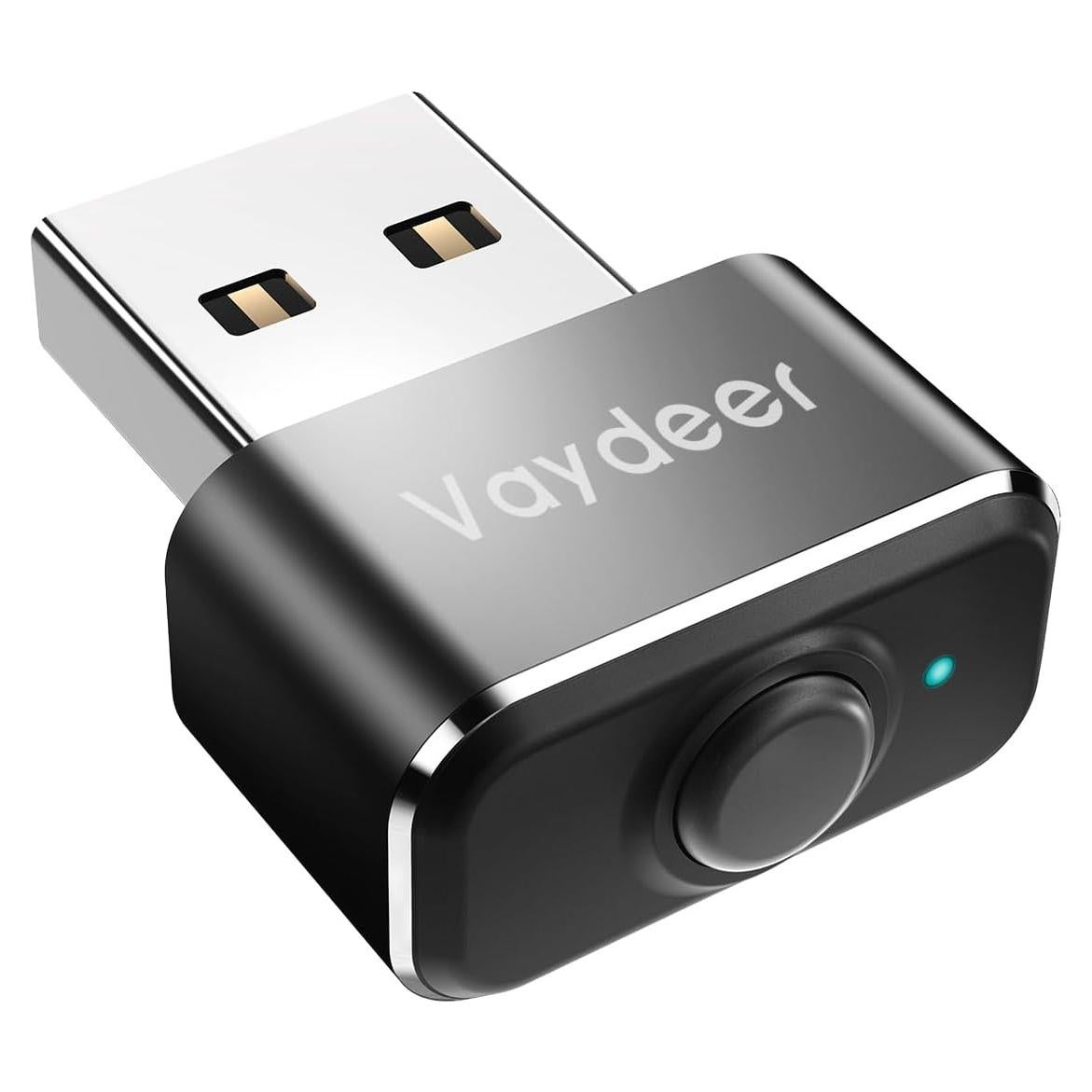Jiggler de Ratón USB VAYDEER Mini de Metal 100% Indetectable