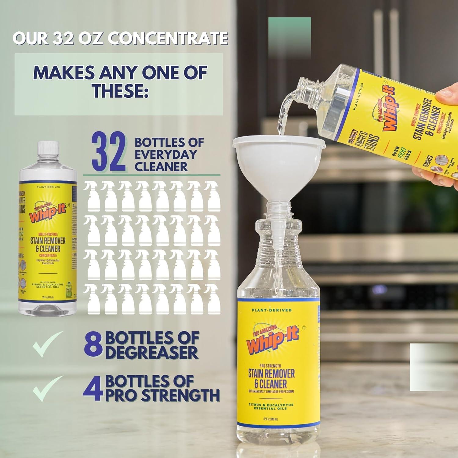 Limpiador Multiusos Concentrado Whip-It 32 oz - Ecológico