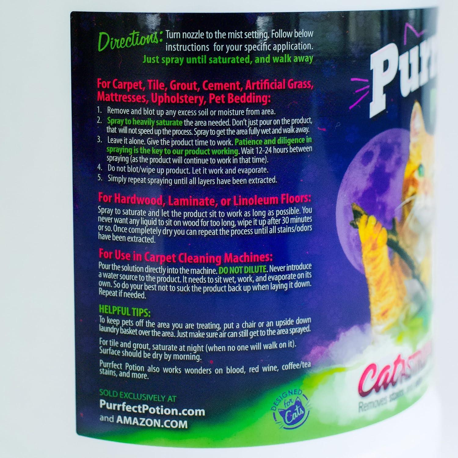 Removedor de Manchas y Olores Purrfect Potion 946ml