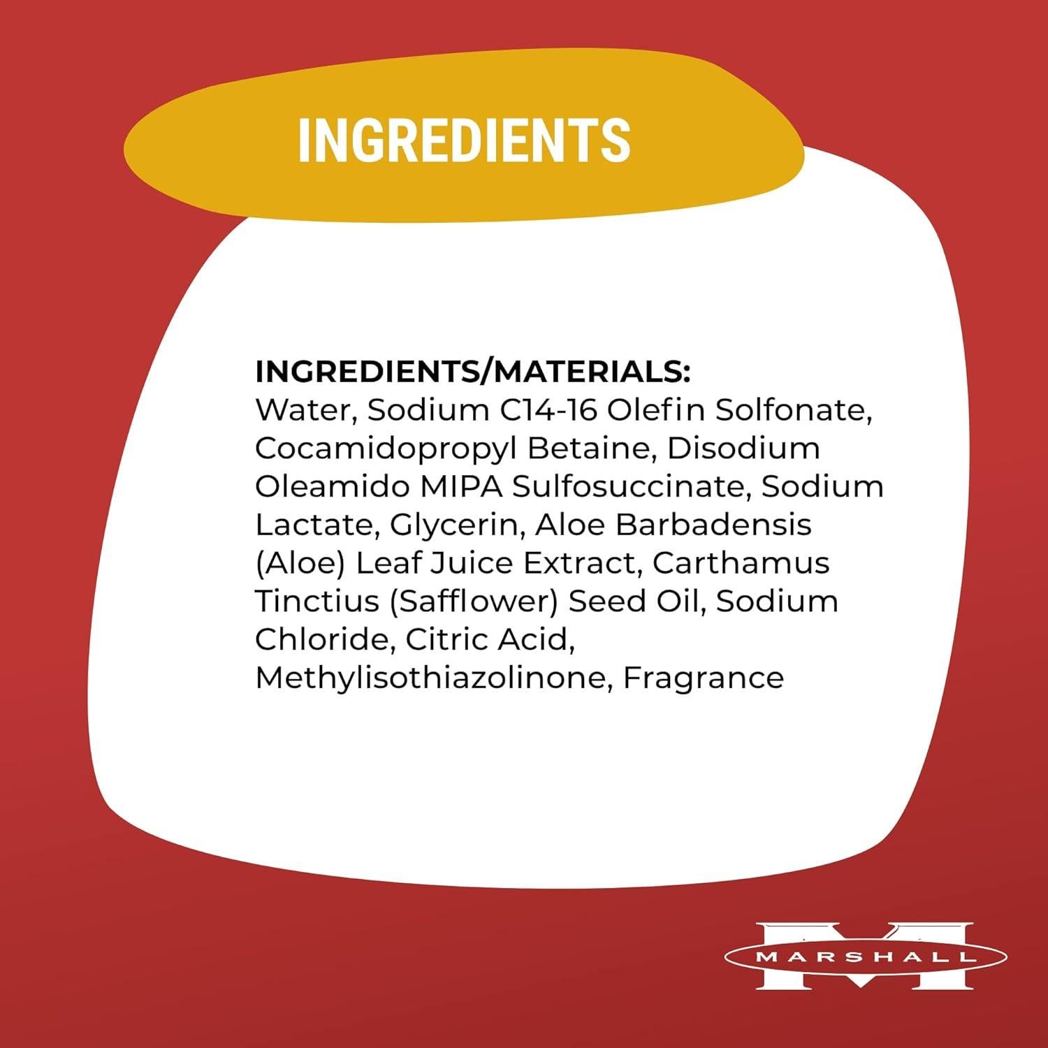 Champú Espumoso Desodorante Marshall Aloe para Hurones 141.75 ml