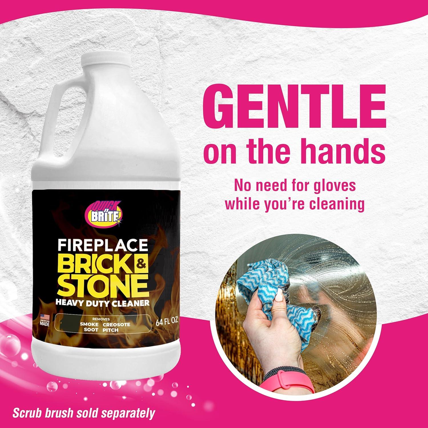 Limpiador de Gel para Chimeneas Quick N Brite 1.89L No Abrasivo