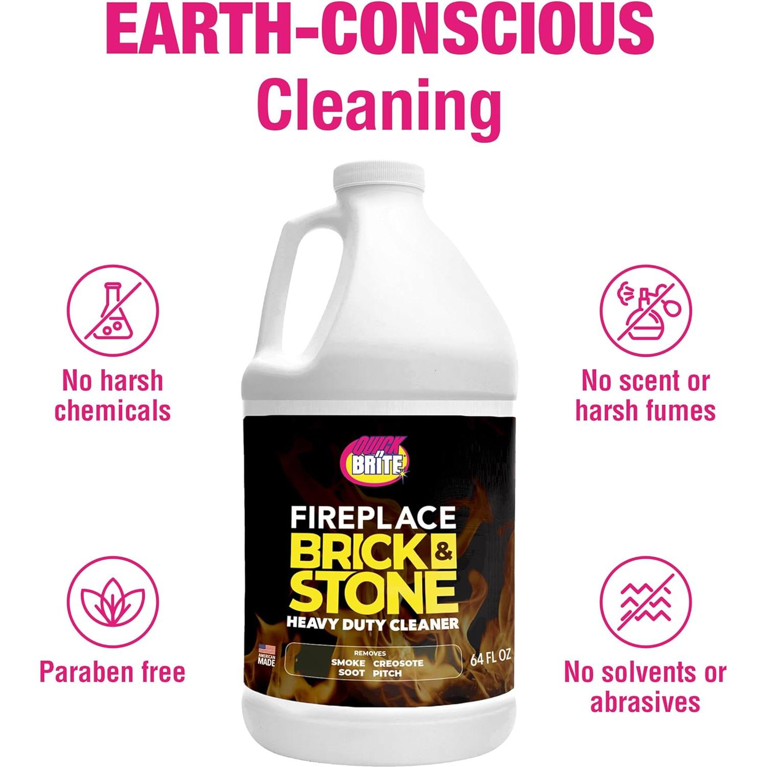 Limpiador de Gel para Chimeneas Quick N Brite 1.89L No Abrasivo