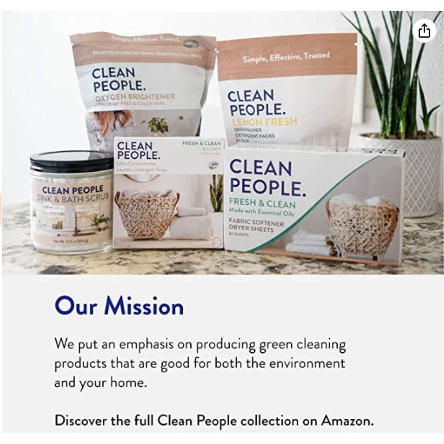 Concentrado Limpiador Multiusos Clean People Ámbar 4oz - Ecoamigable