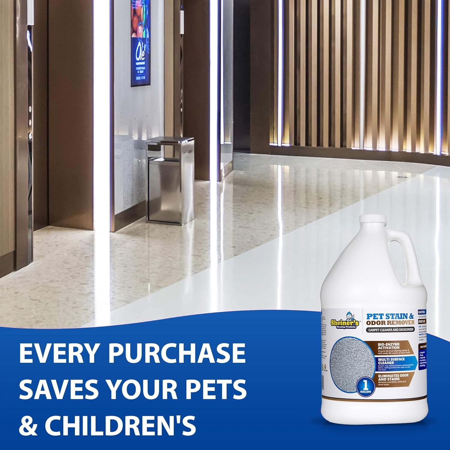 Removedor de Manchas y Olores de Mascotas Sheiner 3.78L