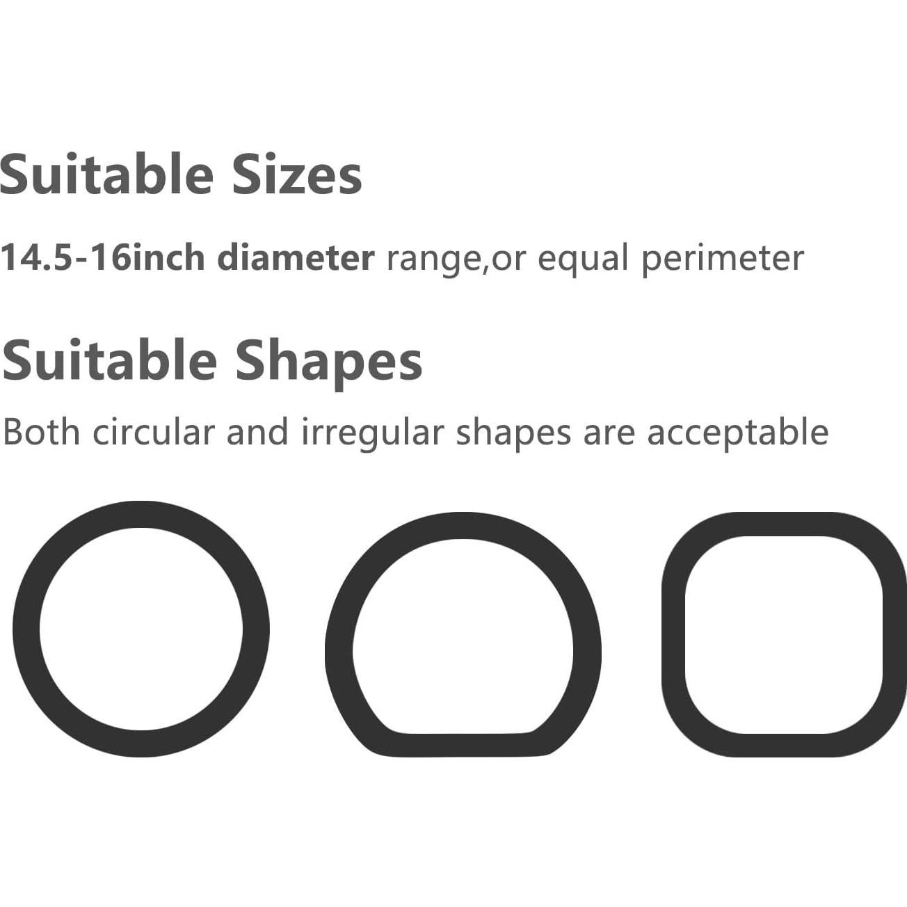 Cubierta de Volante LOMTRATS 3 Piezas Blanca Antideslizante