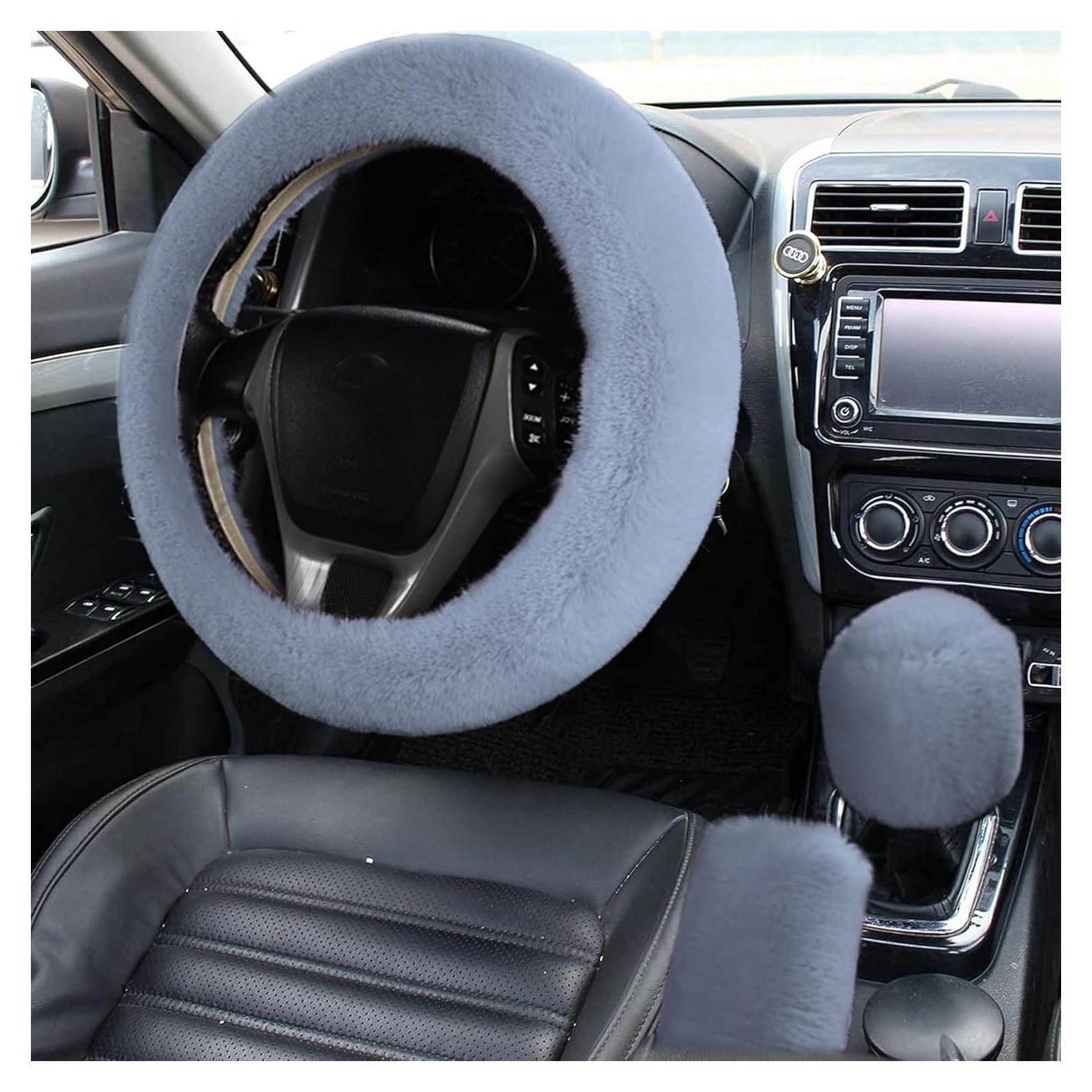 Cubierta de Volante Esponjosa Silence Shopping 38cm Gris