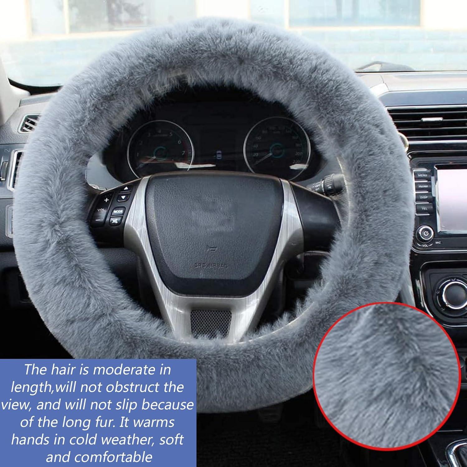 Cubierta de Volante Esponjosa Silence Shopping 38cm Gris