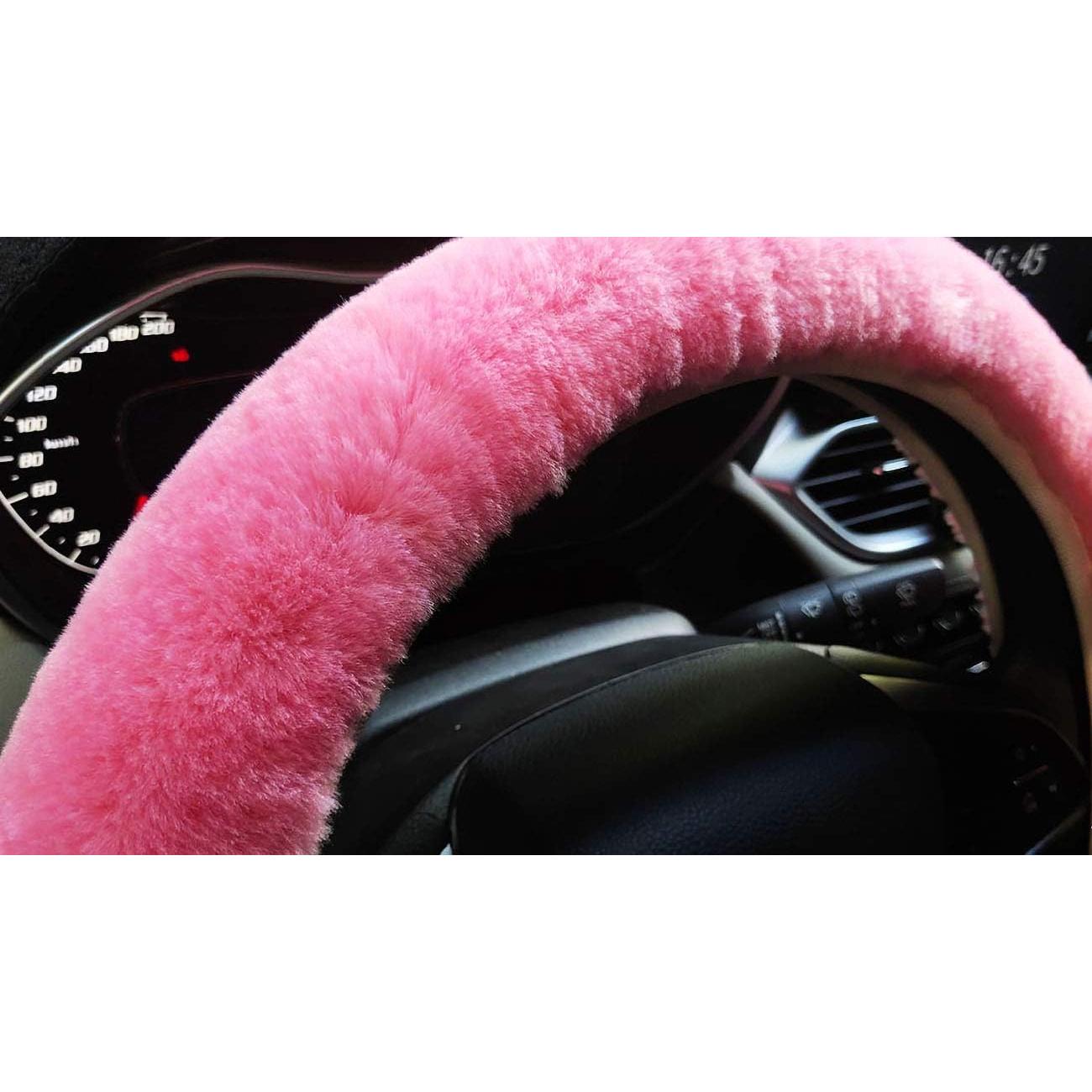 Set 3 Piezas Cubiertas de Volante IXITON Rosa Acolchadas