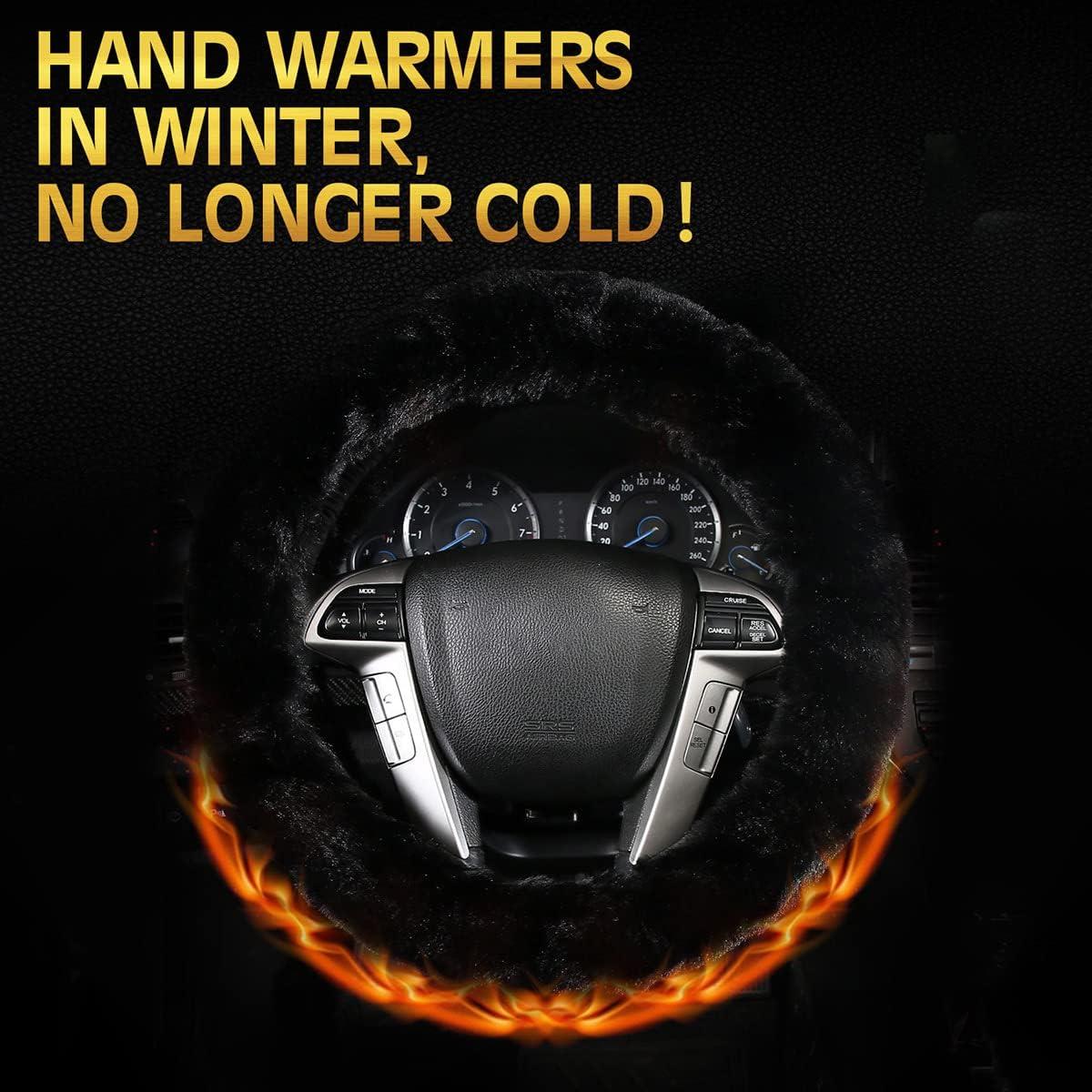 Funda de Volante Cxtiy gx008 Piel Sintética Rosa 3 Pcs