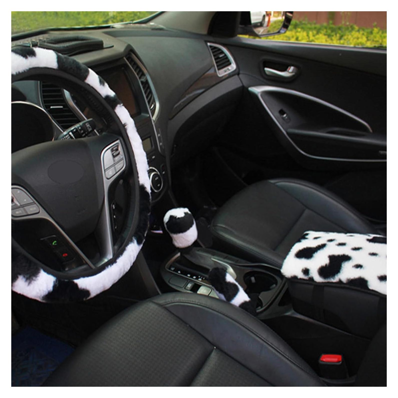 Conjunto de Accesorios para Automóvil Hovom 4PCS Diseño Vaca