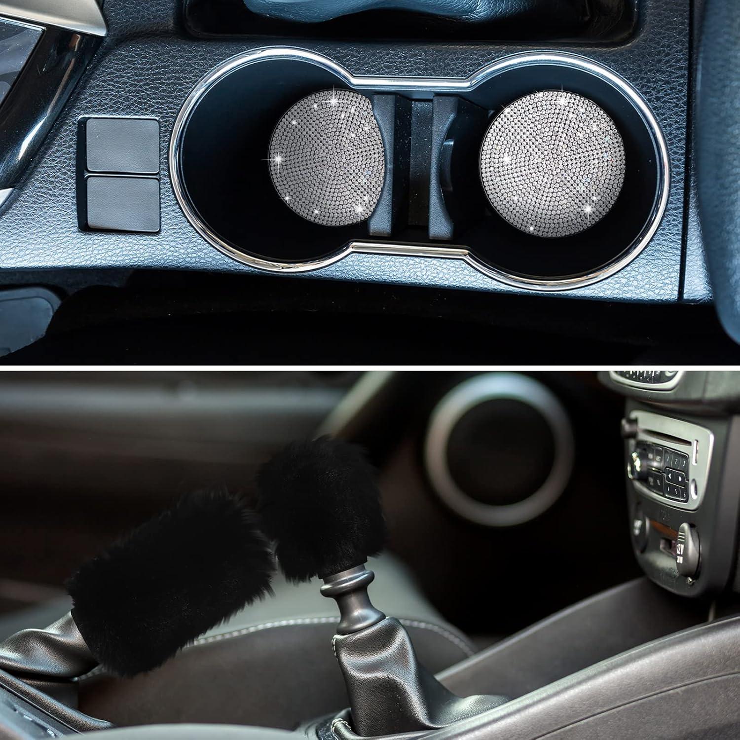 Conjunto de Accesorios de Coche Fabbay 6 Piezas Negro Esponjoso