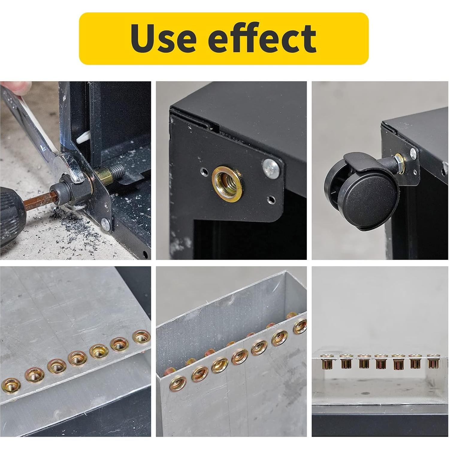 Herramienta de Remache de Tuerca HIFESON 36 Piezas Acero