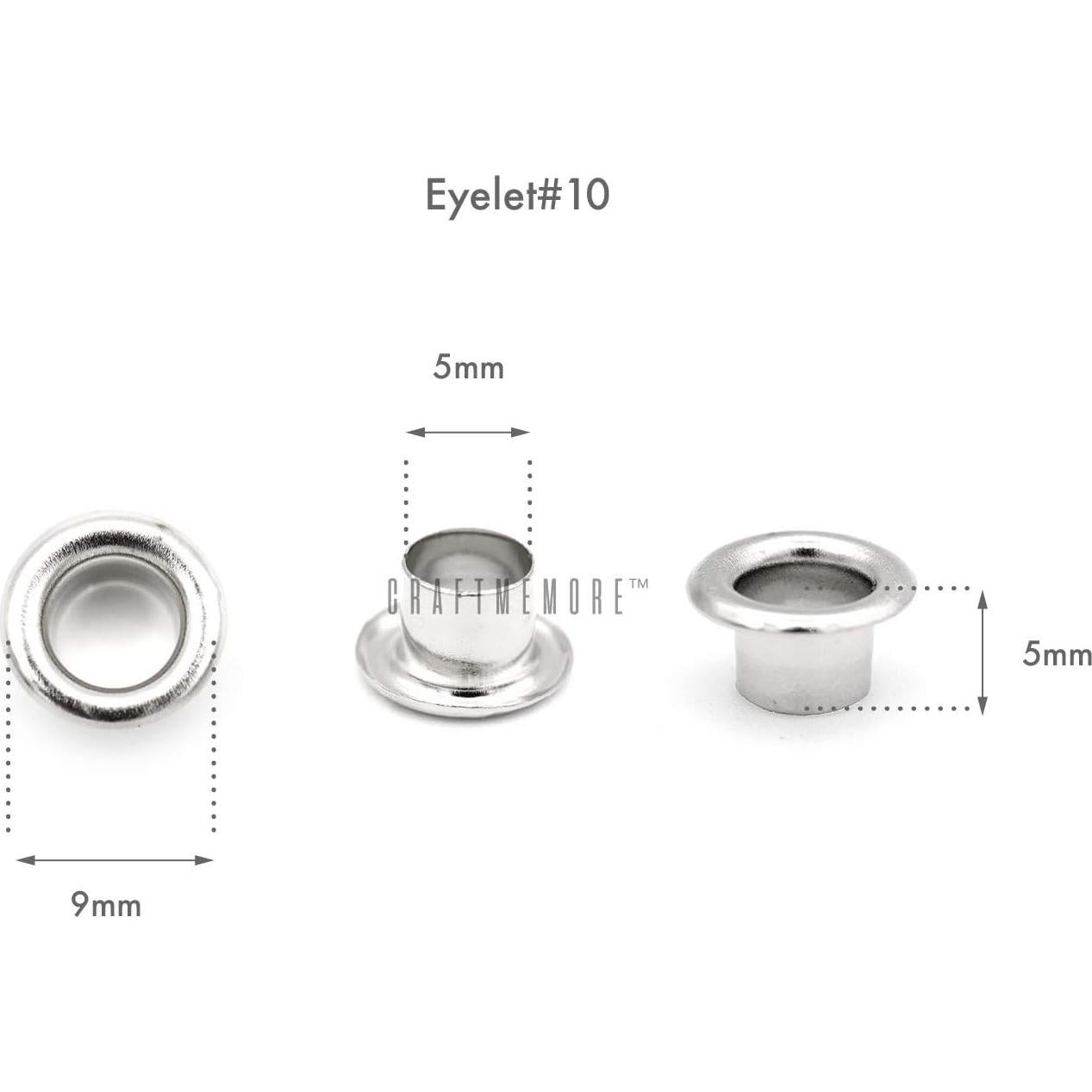 Kit de Herramientas para Ojetes CRAFTMEMORE 3/16" (5mm)