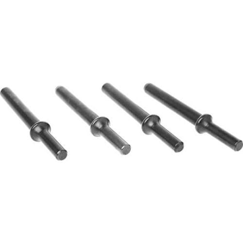 Juego de Martillo de Remaches Neumático Eau 4 Piezas Acero 45#