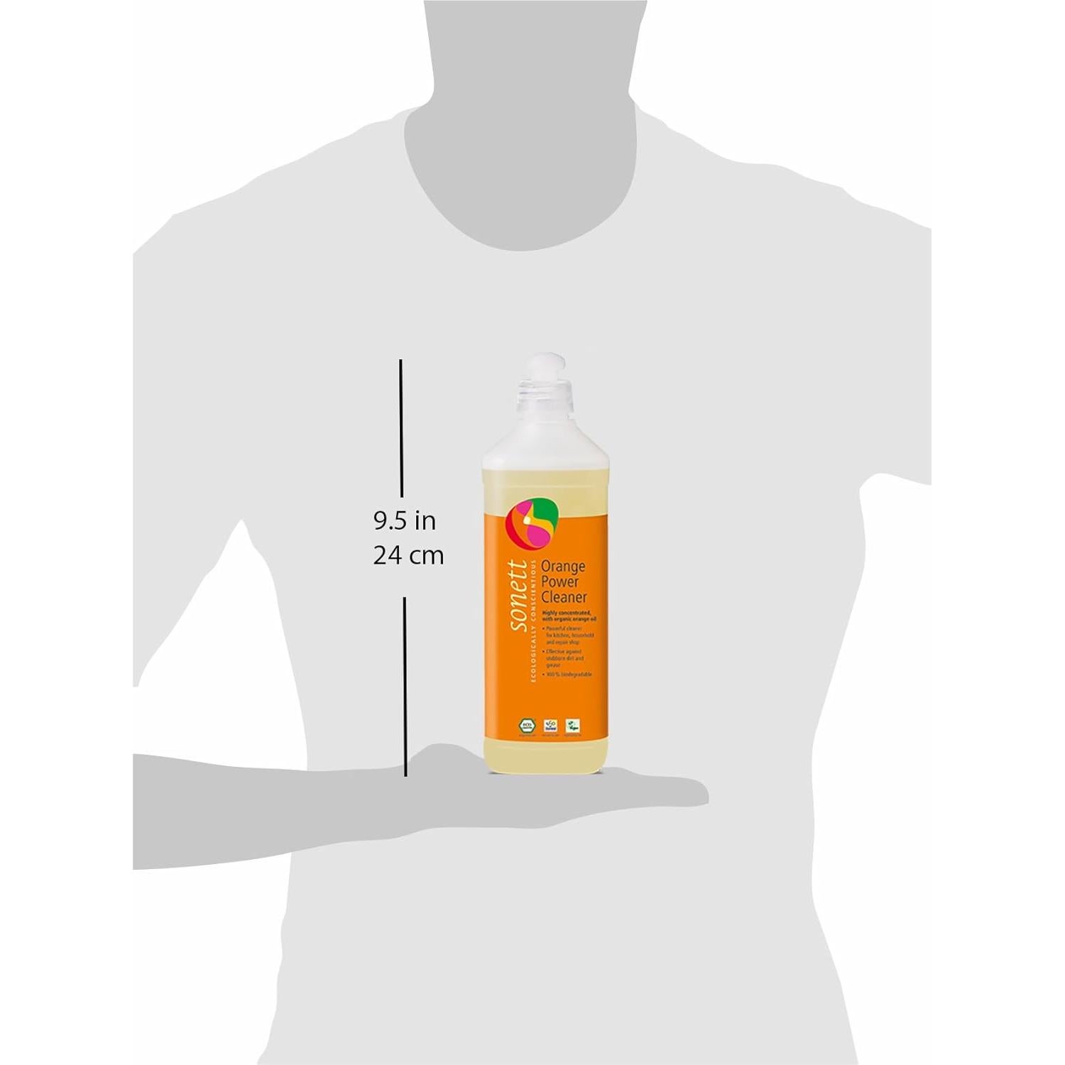 Limpiador Universal Orgánico Sonett 1.14L Naranja Biodegradable