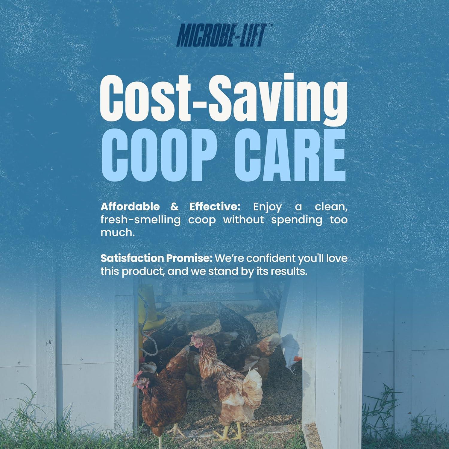 Limpiador y Desodorante Microbe-Lift 32 oz - Natural para Gallineros