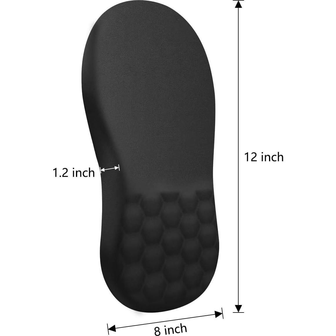 Almohadilla de Ratón Ergonómica JIKIOU con Soporte y Masaje 30.48x20.32 cm