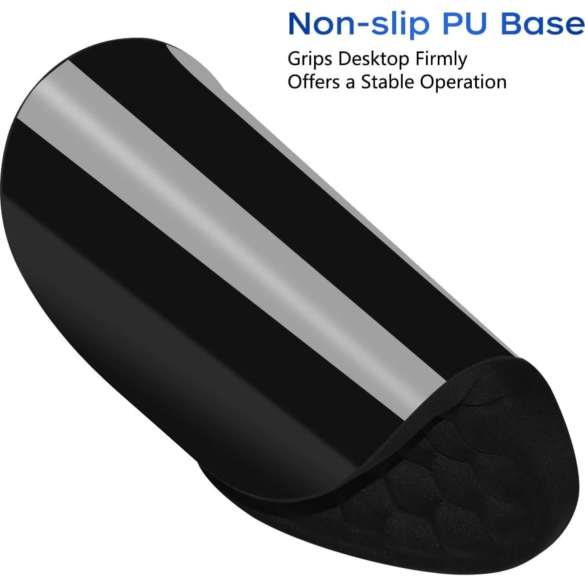 Almohadilla de Ratón Ergonómica JIKIOU con Soporte y Masaje 30.48x20.32 cm