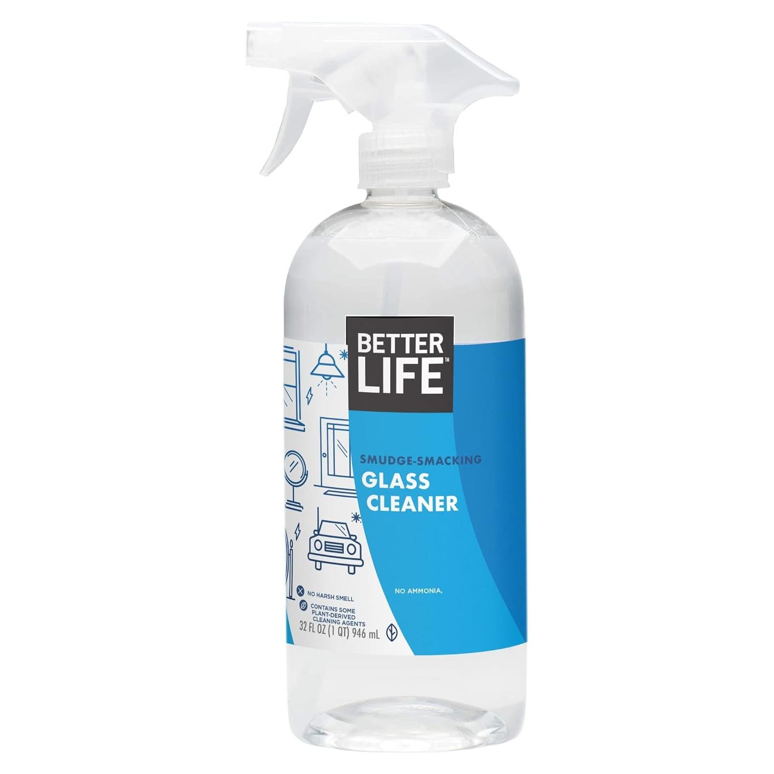 Limpiador de Vidrios Better Life 0.95 L Sin Rayas