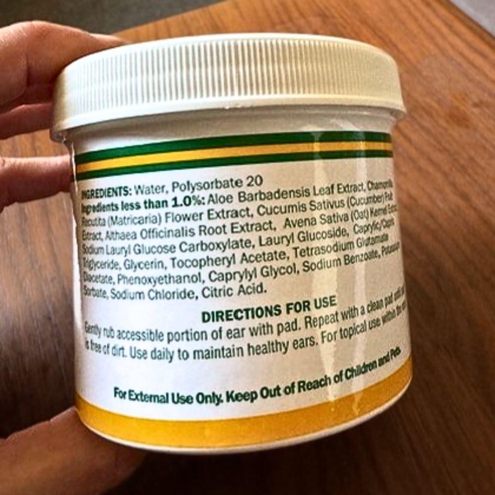 Toallitas Limpiadoras para Oídos de Perro Happy Jack 100 Ct