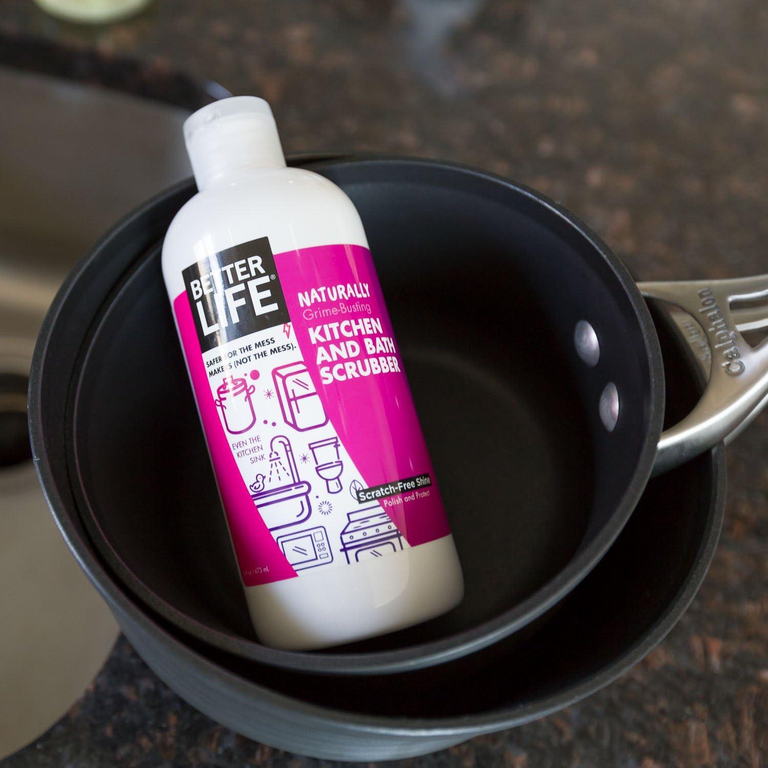 Estropajo de limpieza Mejor Vida 16 oz para cocina y baño