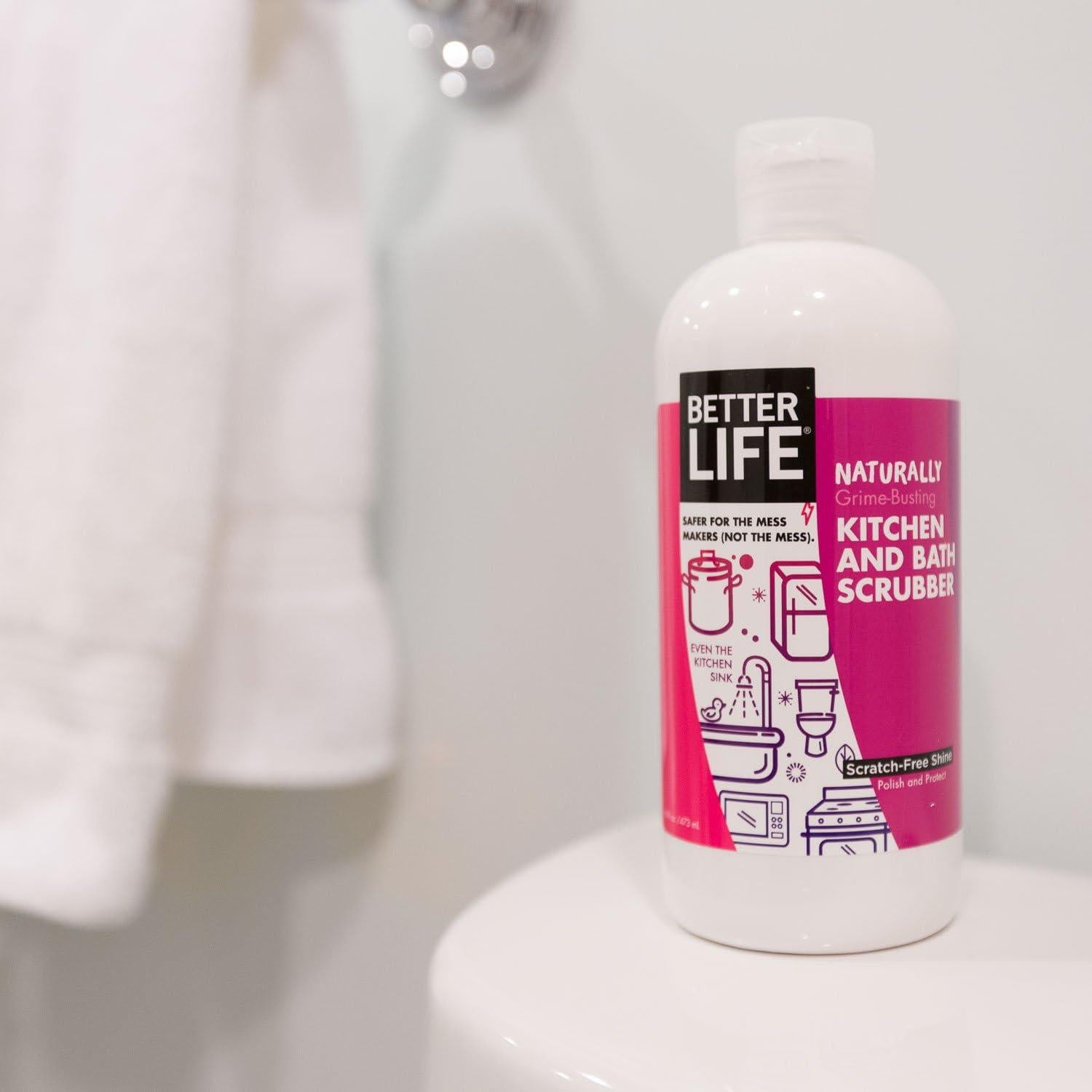 Estropajo de limpieza Mejor Vida 16 oz para cocina y baño