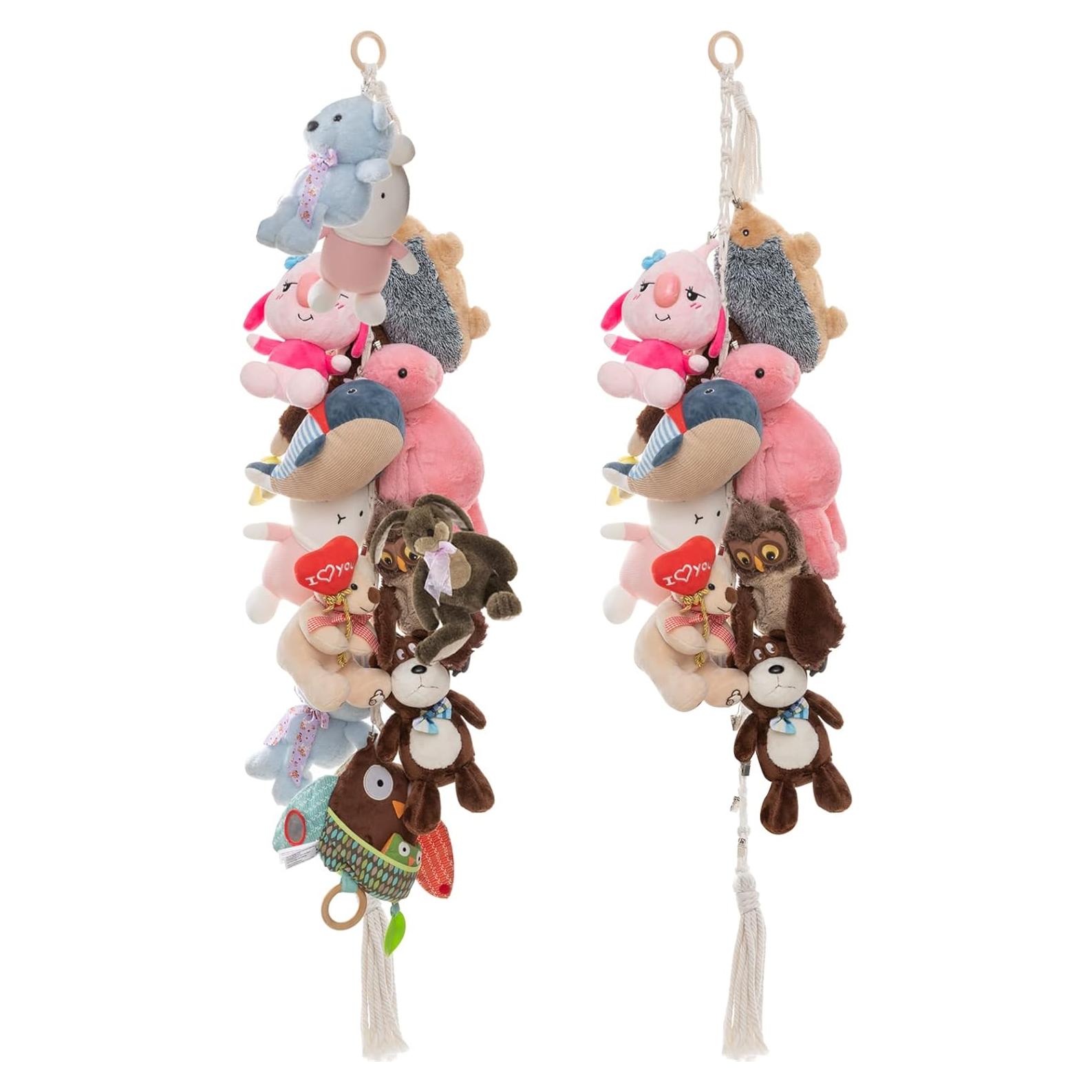 Cadena Organizador de Peluches Biubee 2m con 40 Clips Metal