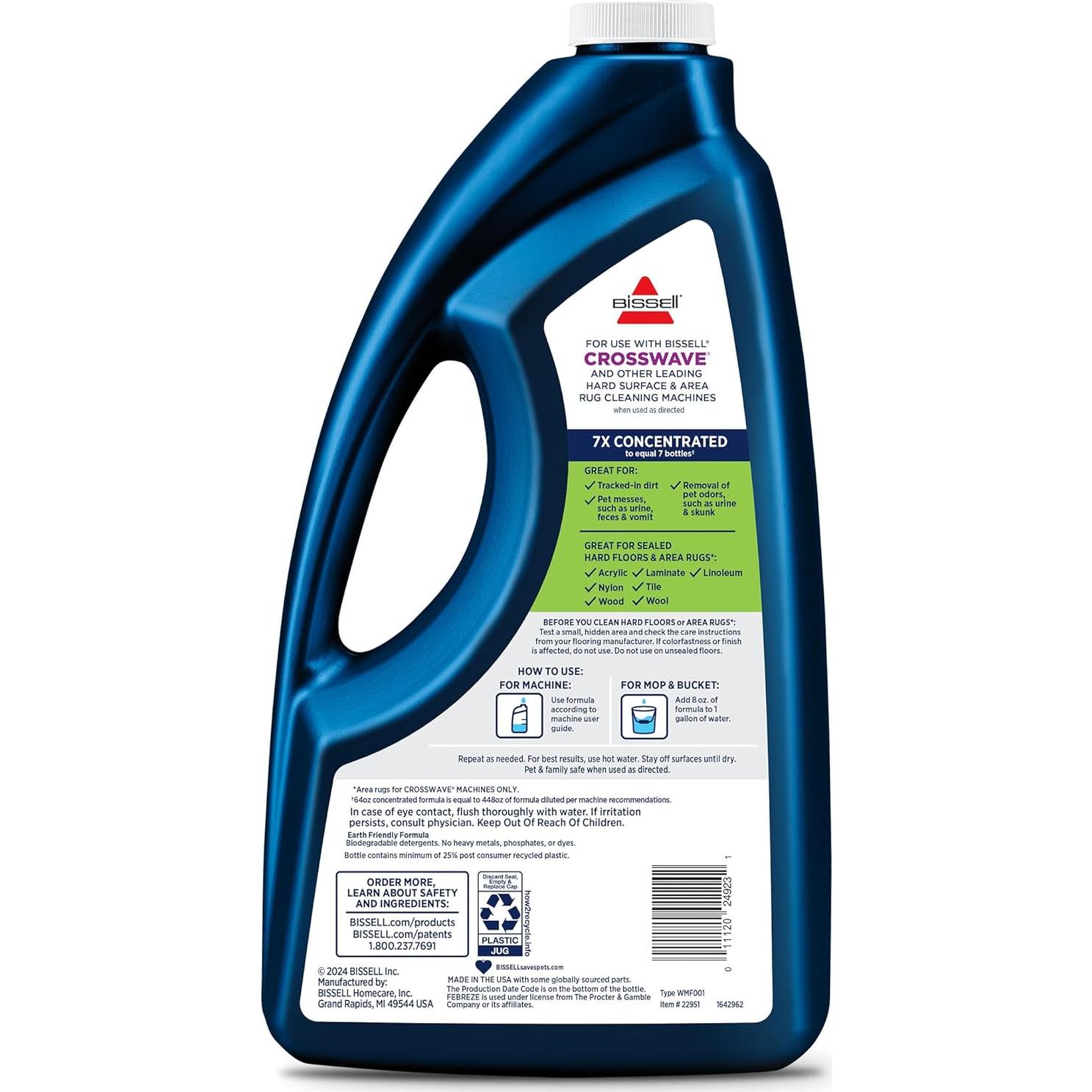 Fórmula para mascotas BISSELL 22951, 1.81 kg, Frescura Febreze