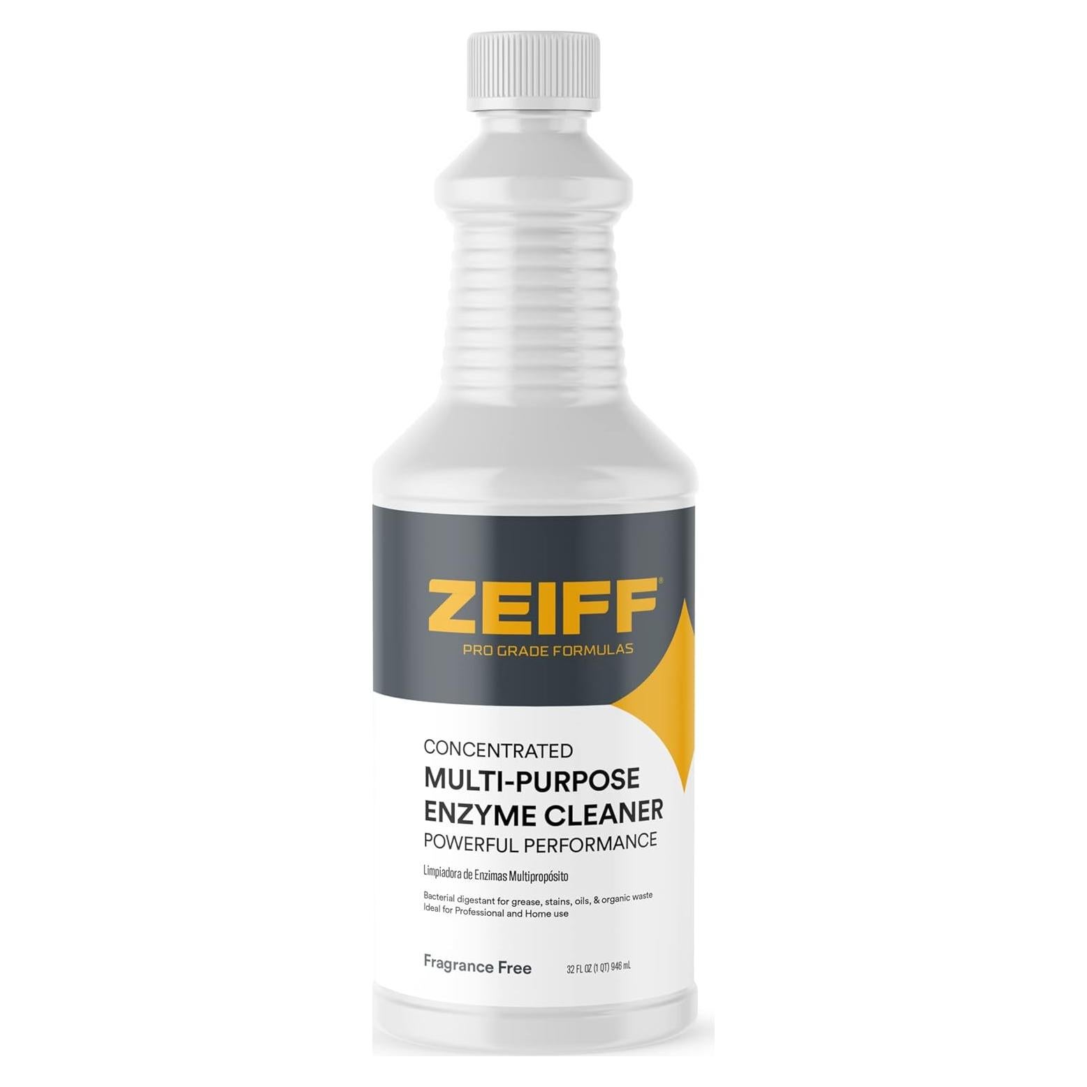 Limpiador Enzimático Multiusos Zeiff 0.95L Sin Fragancia