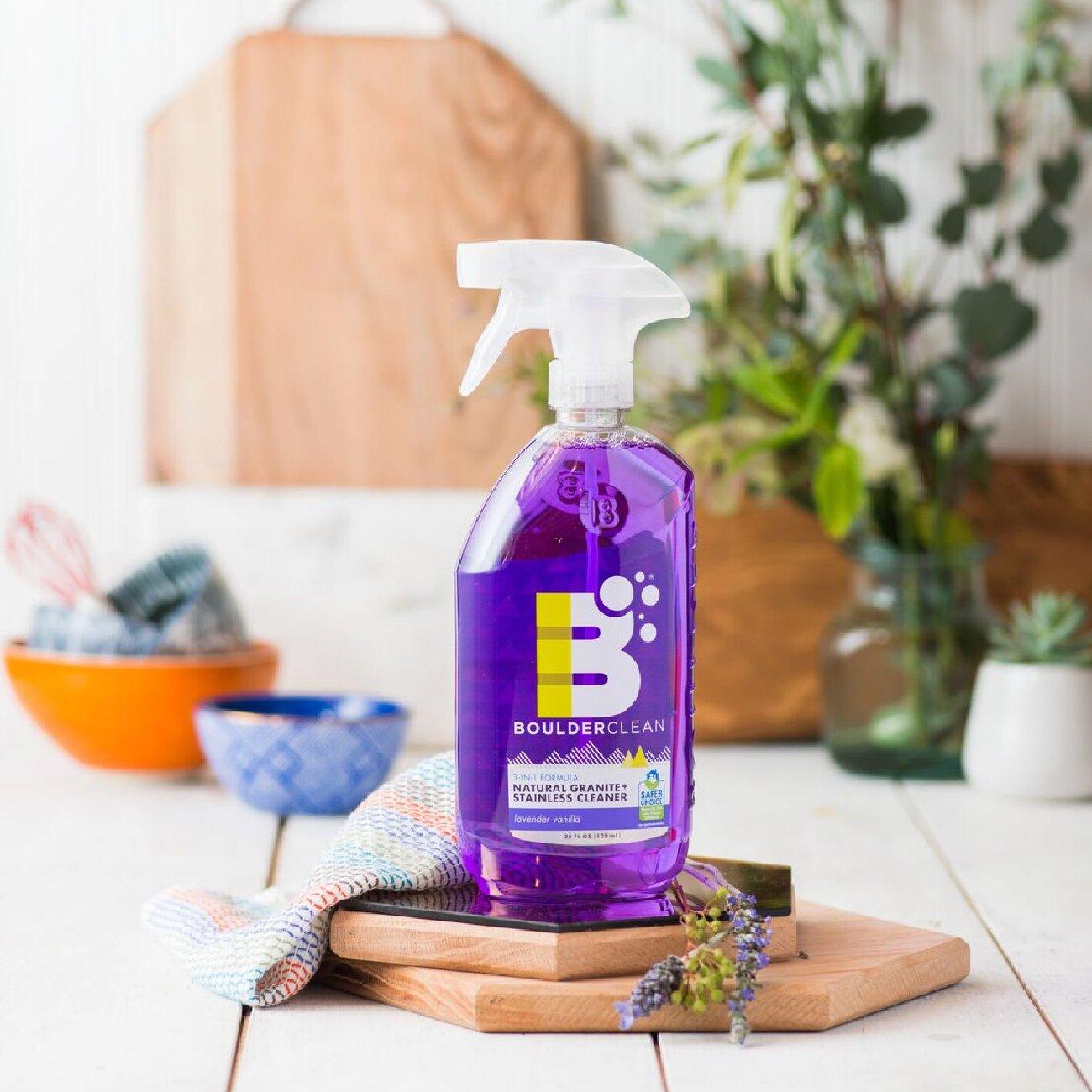 Limpiador de Granito y Acero Inoxidable Boulder Clean 828 ml