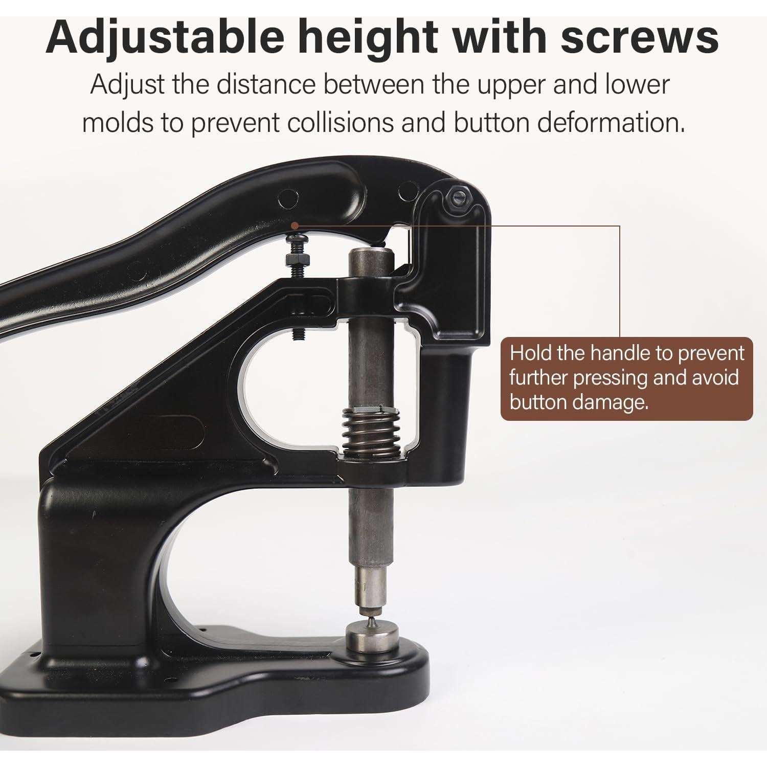 Juego de Herramientas de Instalación de Botones WUTA 7 Pcs