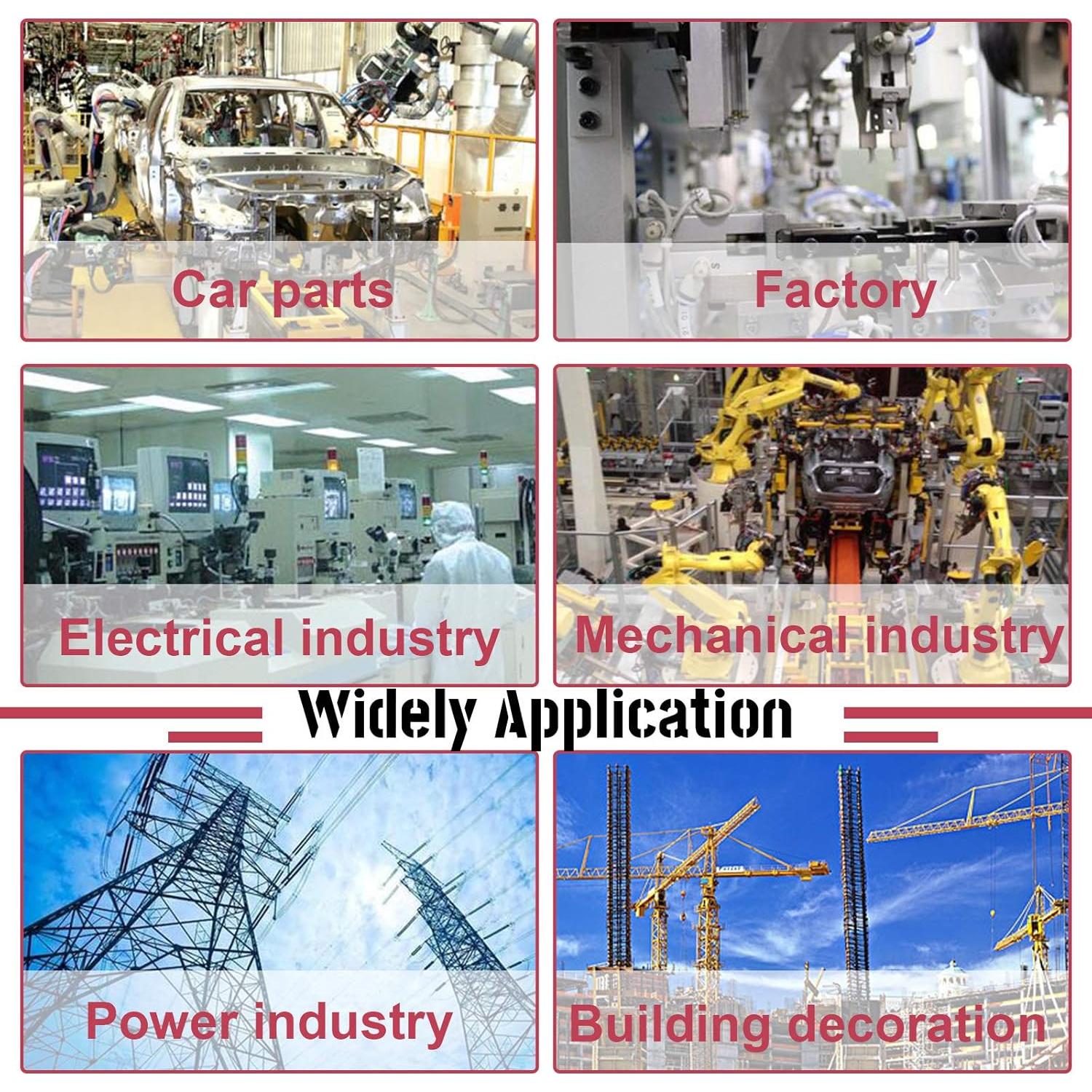 Kit de Tuercas Remachadas de Acero Inoxidable Hilitchi 180PCS