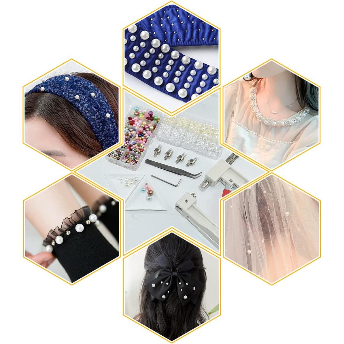 Juego de Herramientas para Colocar Perlas BDS-HOME 5400 Piezas