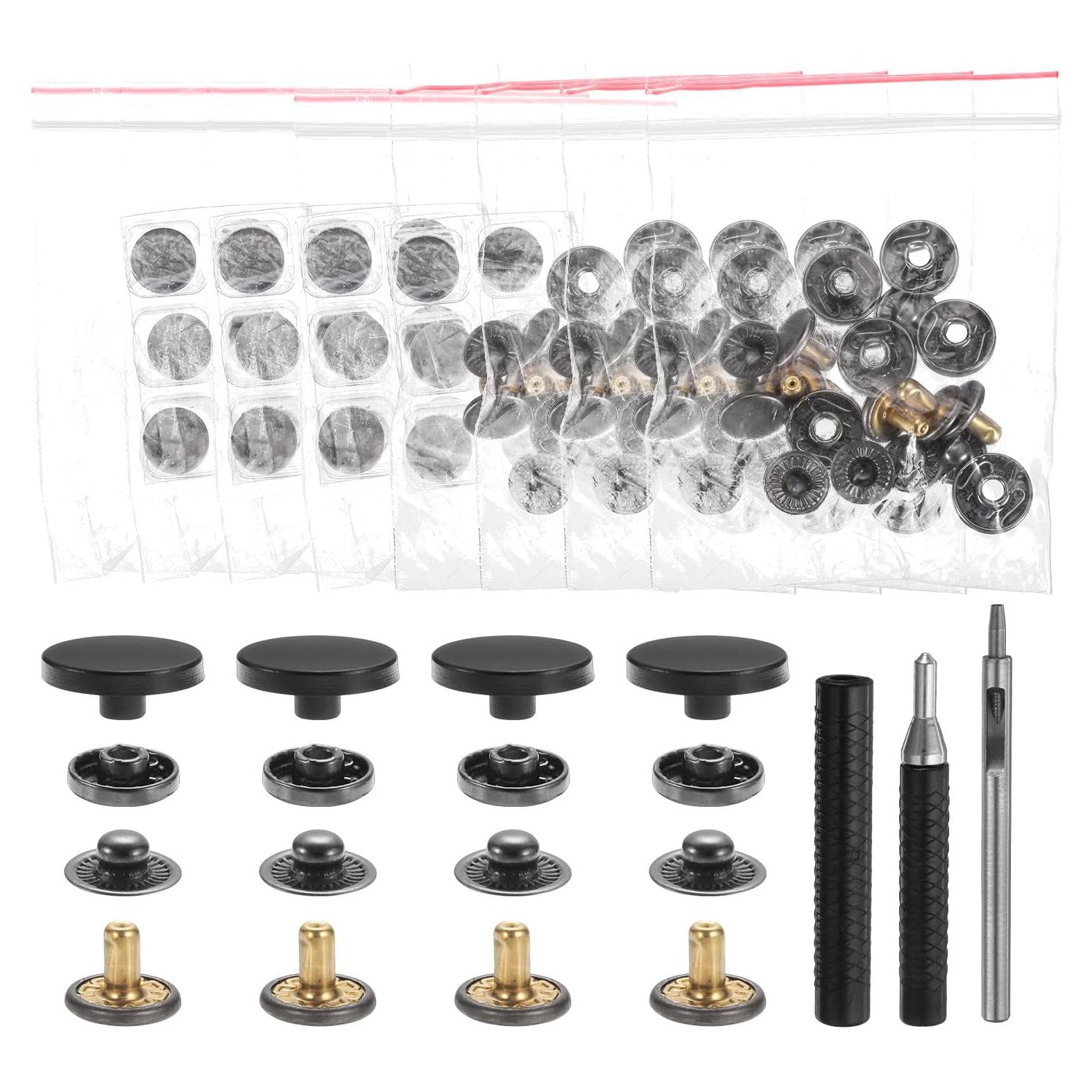 Kit de Broches a Presión de Cuero HARFINGTON 24 Set 20mm