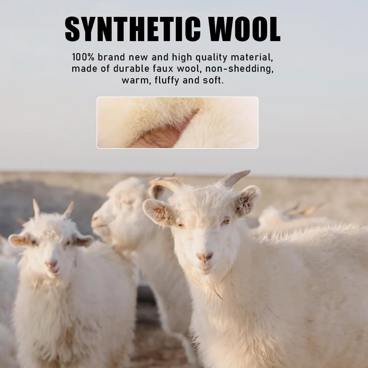 Juego de 5 Fundas de Volante Esponjosas Yourkar - Rojo